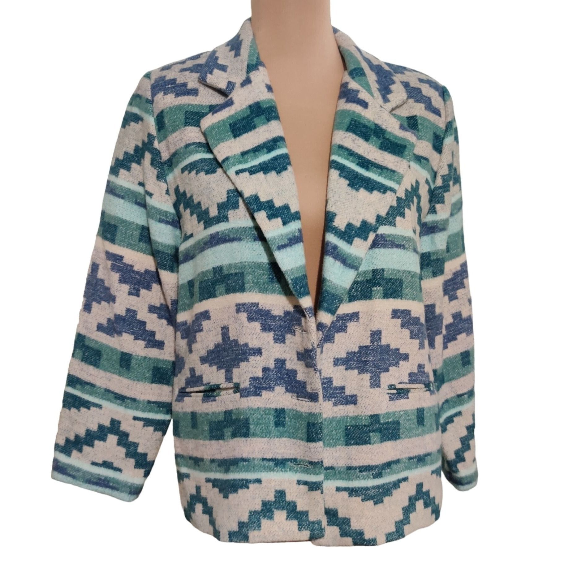 Vintage Vintage Bedford Fair Lifestyles Womens Petite Blazer Southwe Size XL / US 12-14 / IT 48-50 - 1 Thumbnail