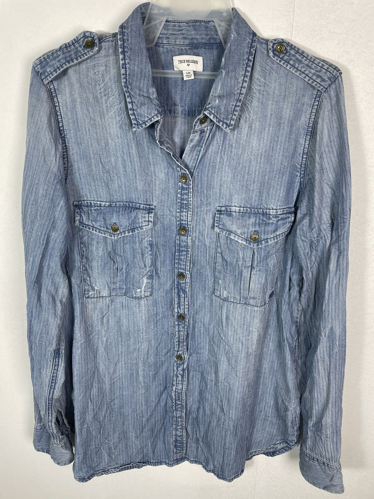 True Religion True Religion Western Shirt Size US L / EU 52-54 / 3 - 3 Thumbnail