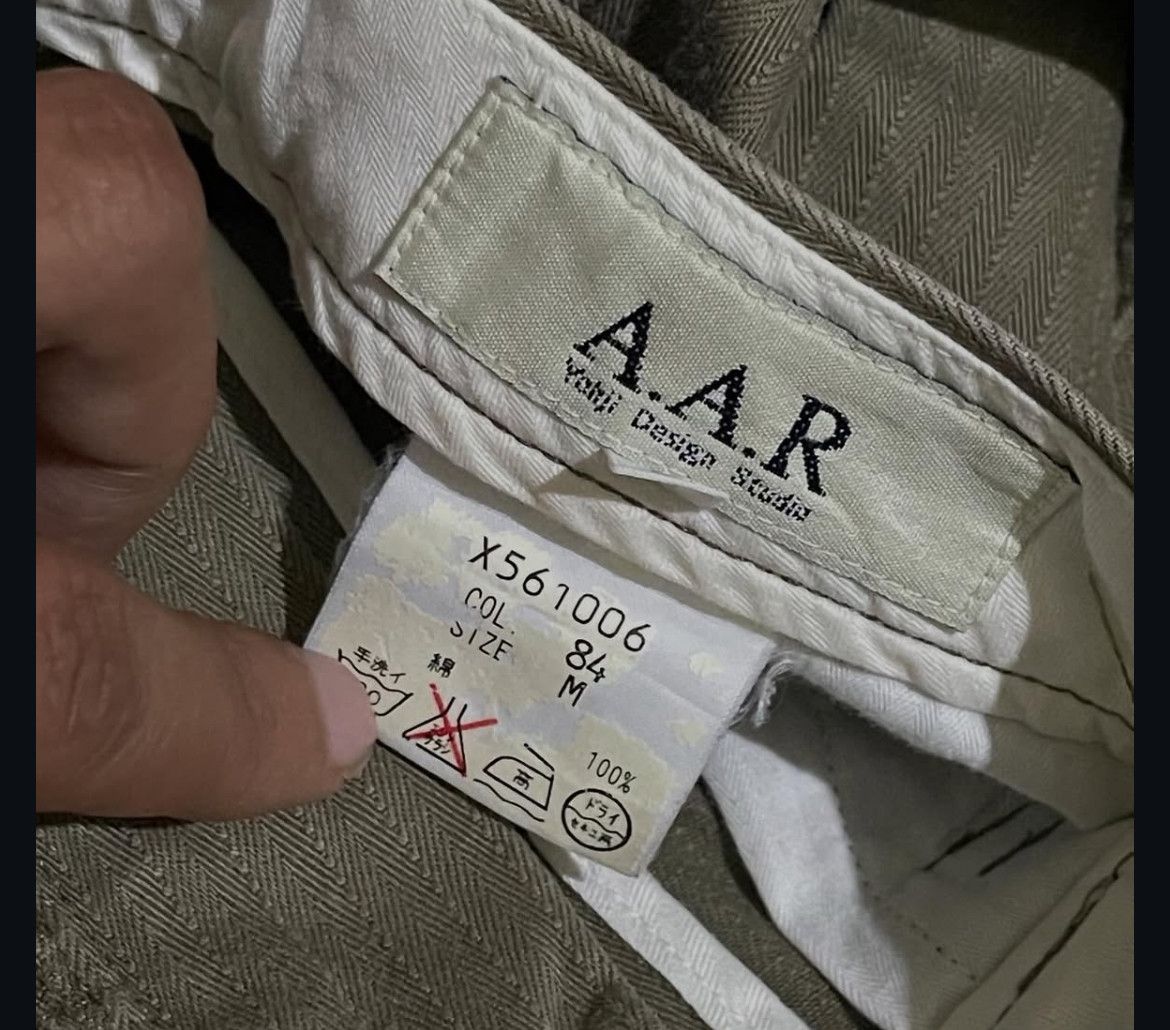 Yohji Yamamoto 2000s Yohji Yamamoto Y's Aar Stripe Pattern Pants y2k Size US 30 / EU 46 - 6 Thumbnail
