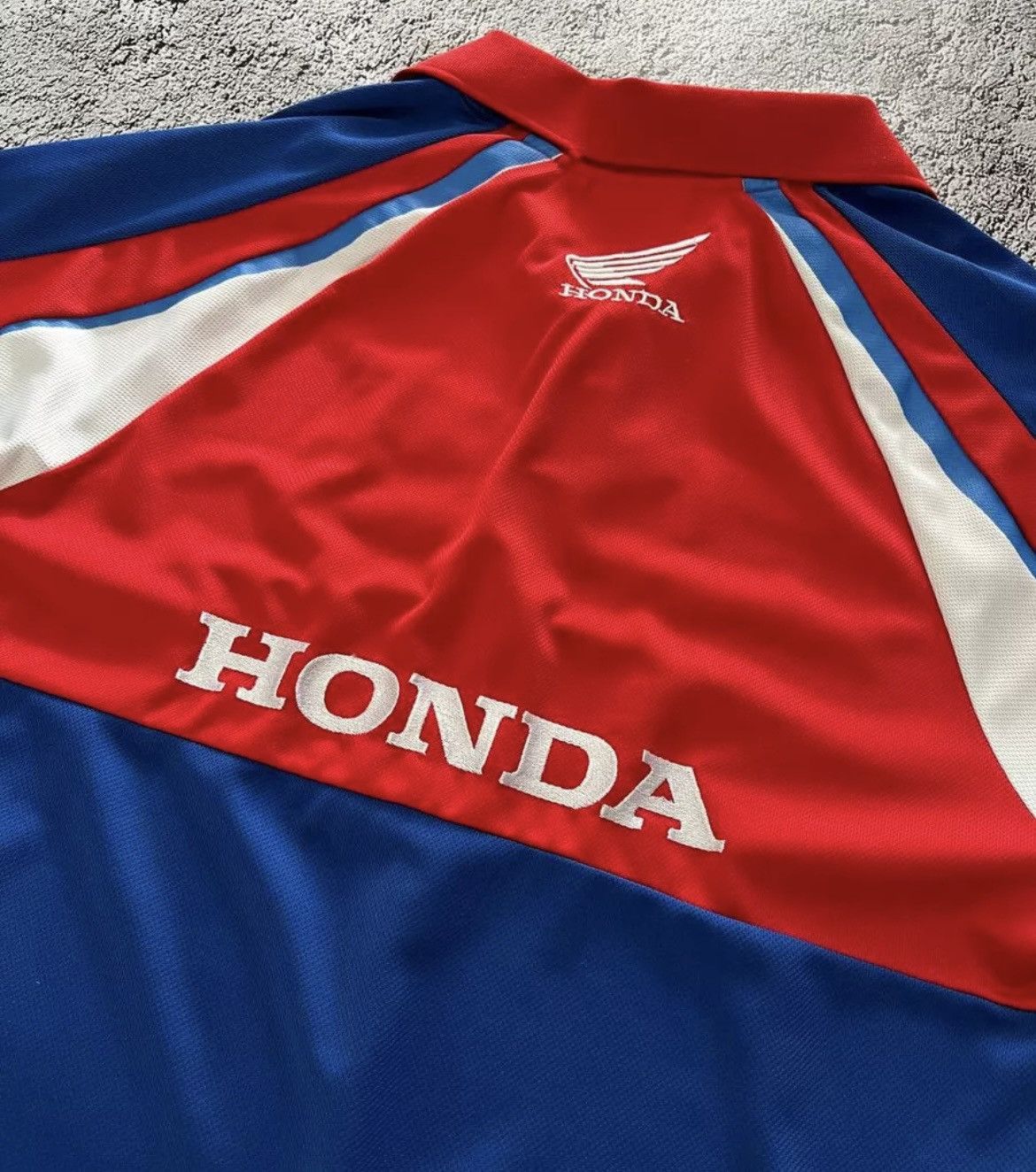 Honda × Vintage Honda Racing Polo Shirt Size XXL Size US XXL / EU 58 / 5 - 5 Thumbnail