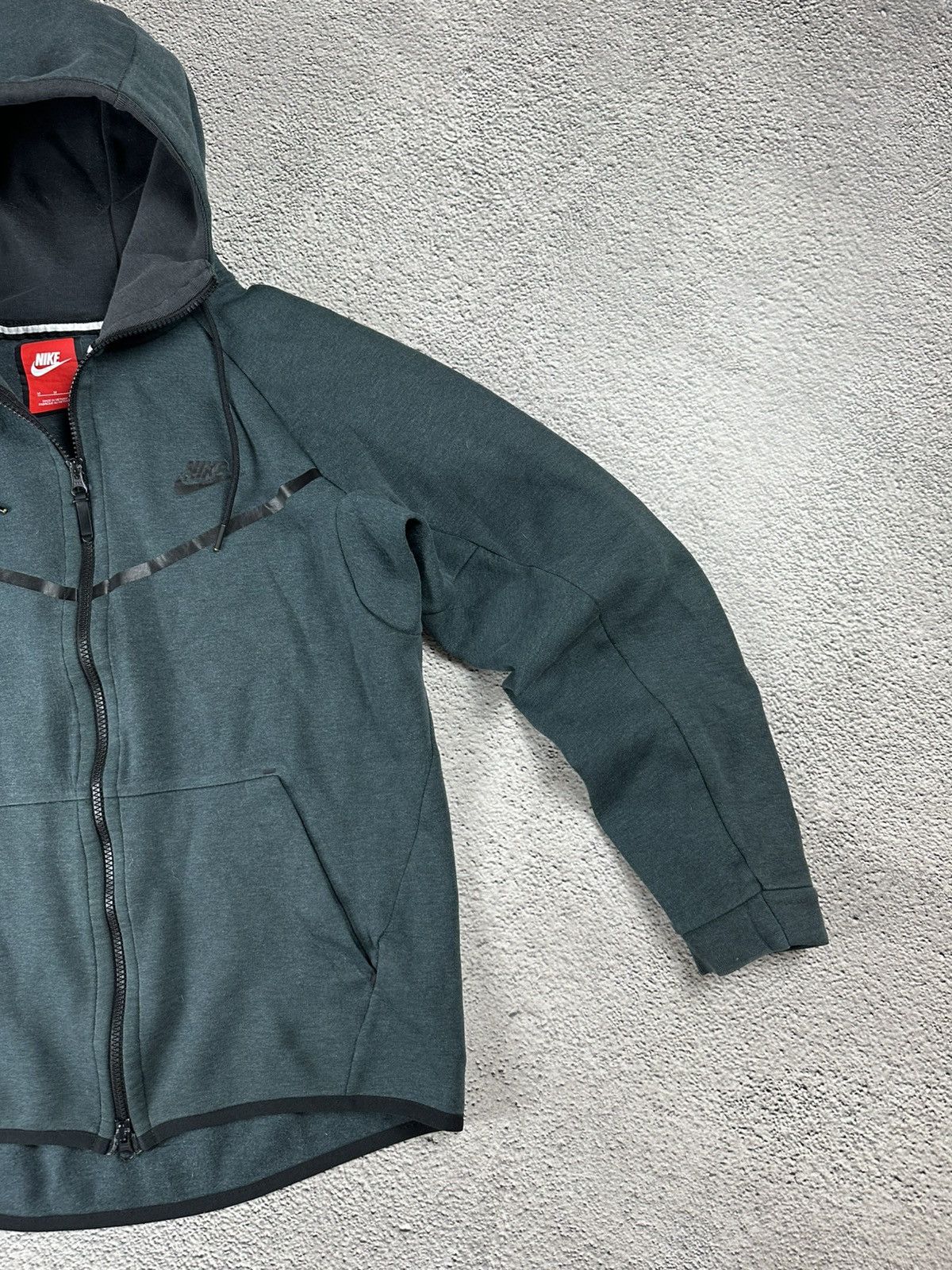 Nike Vintage Nike Tech Fleece Full Zip Hoodie Y2K Drill Style SK8 Size US M / EU 48-50 / 2 - 6 Thumbnail