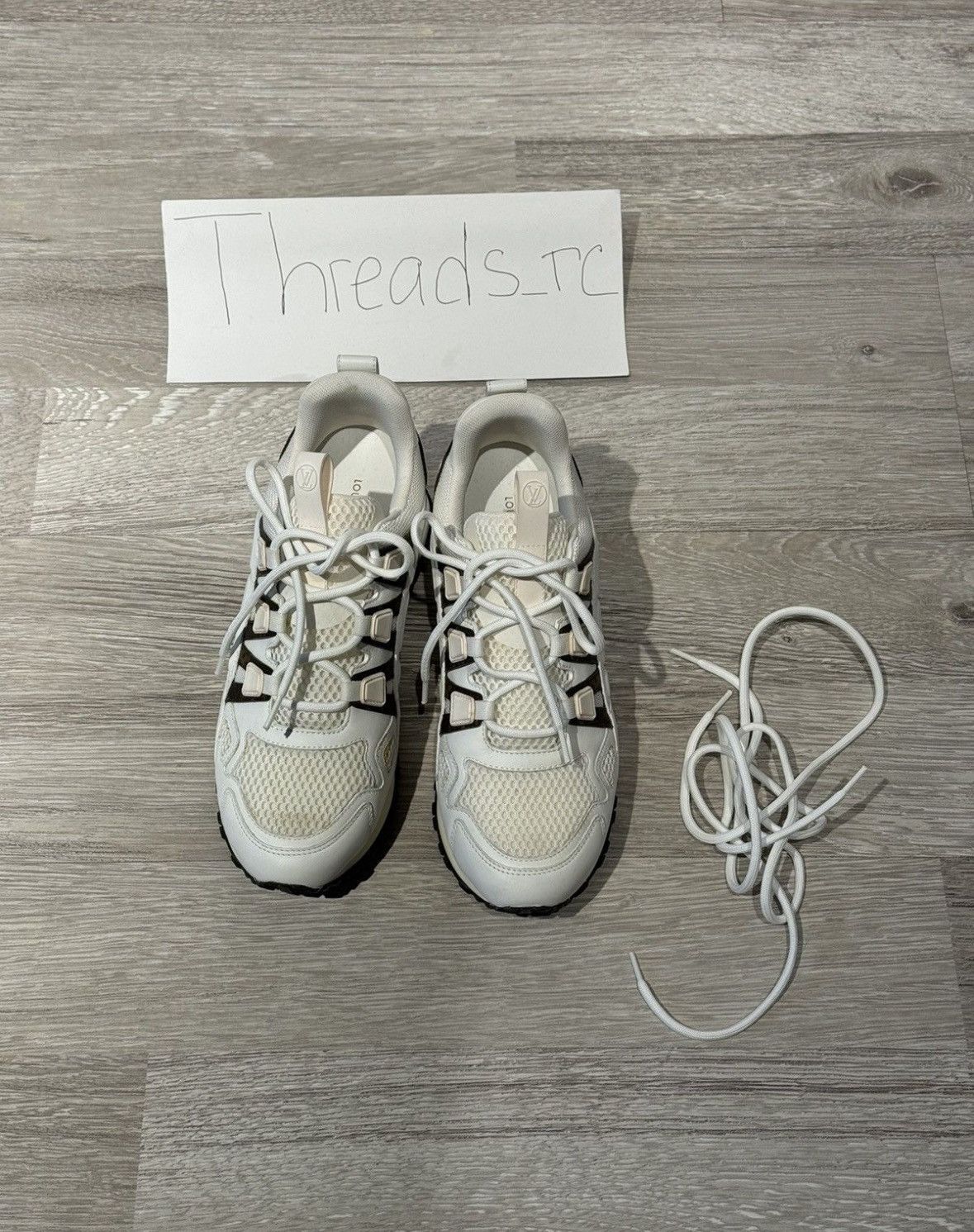 Louis Vuitton Louis Vuitton Calfskin Monogram Run Away Sneakers Size US 6.5 / IT 36.5 - 3 Thumbnail