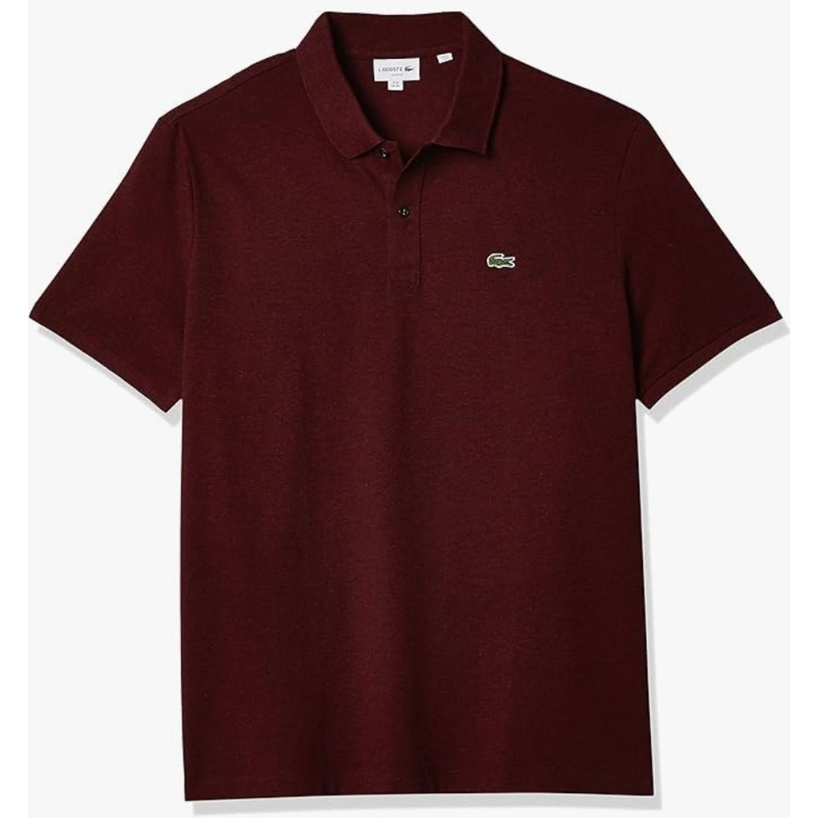 Lacoste Lacoste Men's Short Sleeve Classic Pique Polo Shirt Vine L Size US L / EU 52-54 / 3 - 1 Thumbnail
