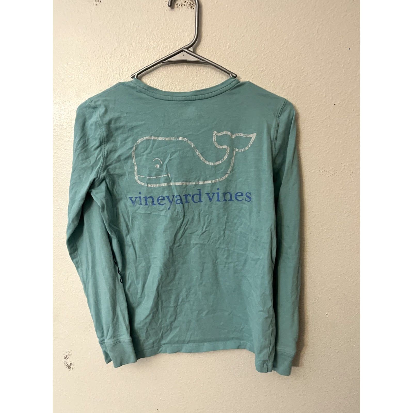 Vineyard Vines Vineyard Vines Men's T-Shirt Logo Size XXS Long Sleeve Blue Tee Size US XXS / EU 40 - 2 Thumbnail