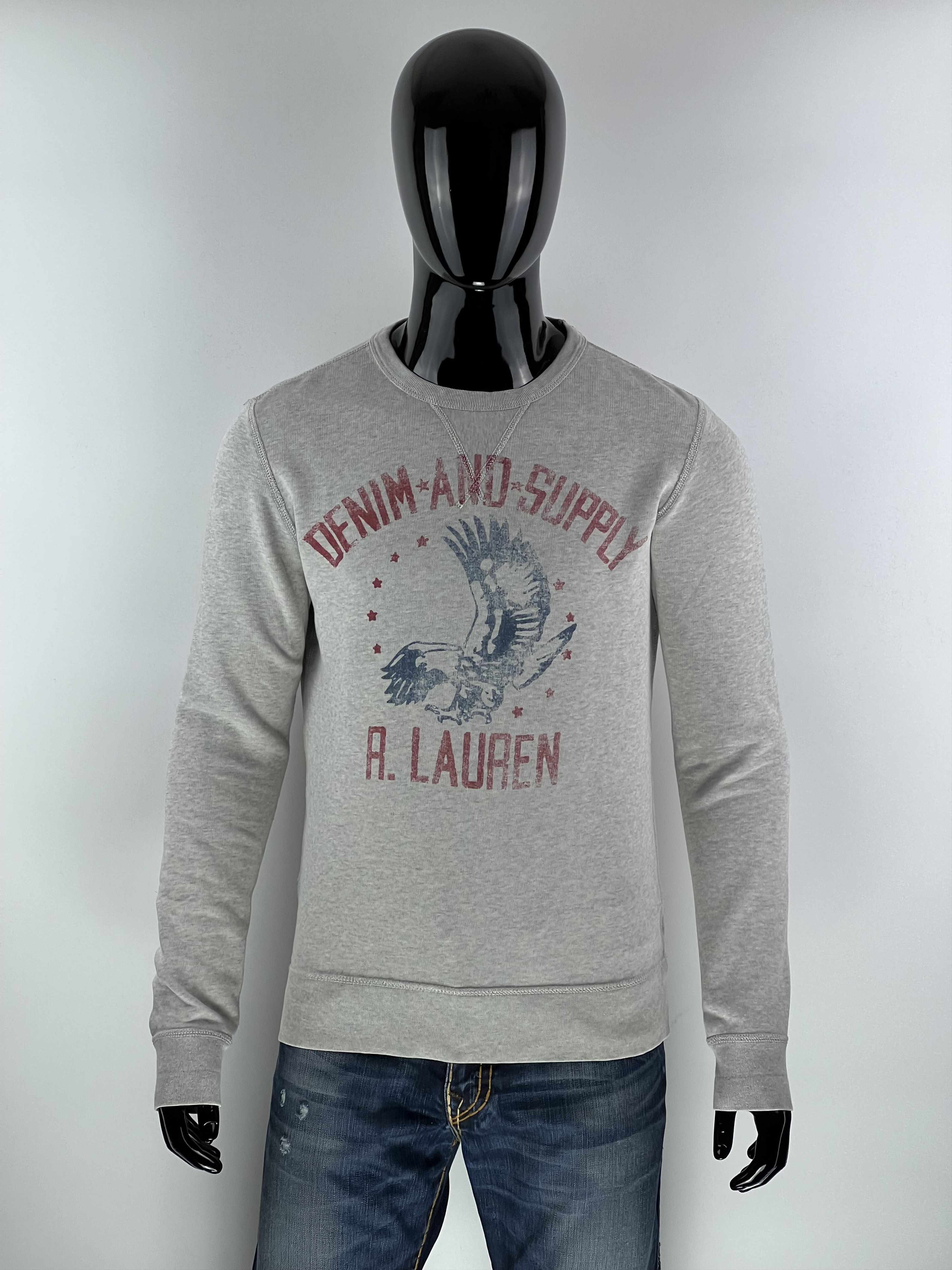 Denim & Supply Ralph Lauren Denim And Supply Ralph Lauren Sweatshirt Eagle Print S/M Size US M / EU 48-50 / 2 - 2 Thumbnail