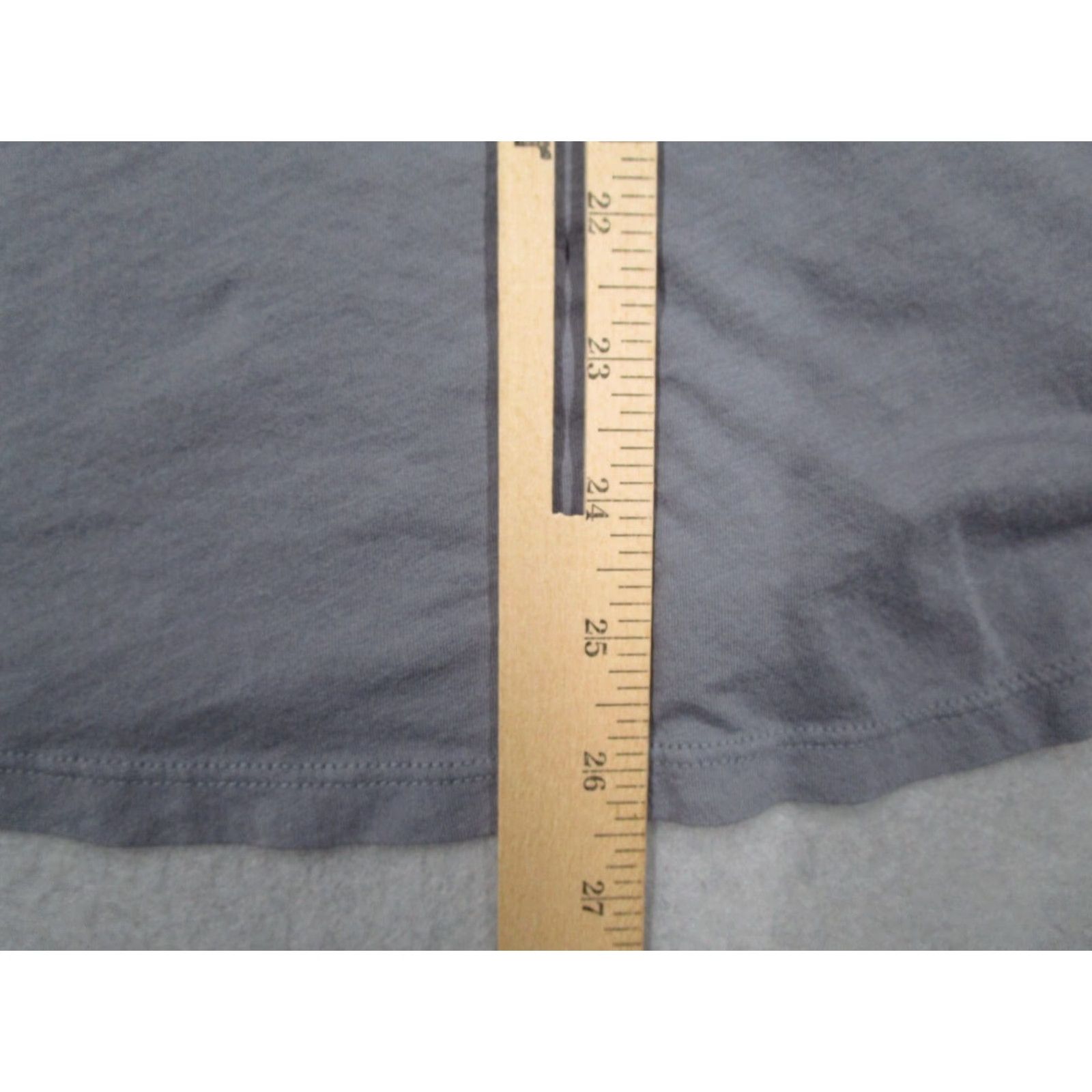 Vintage VINTAGE Evo Women's T-Shirt Adult Large Gray Short Sleeve V-Neck Cotton Blend Made in USA Size L / US 10 / IT 46 - 7 Thumbnail