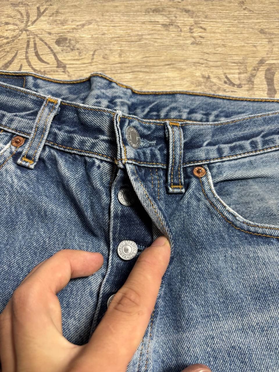 Levi's Vintage Clothing Vintage Levi's Cropped distressed Shorts Size US 32 / EU 48 - 7 Thumbnail