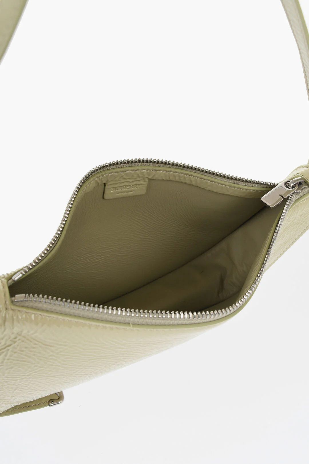 Burberry og1mm0426 Size: OS / Patent Leather Shoulder Bag in Beige Size ONE SIZE - 4 Thumbnail
