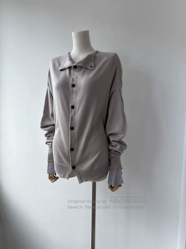 Yohji Yamamoto Yohji Yamamoto 24AW Double Knit Cardigan shirt Size XS / US 0-2 / IT 36-38 - 5 Thumbnail