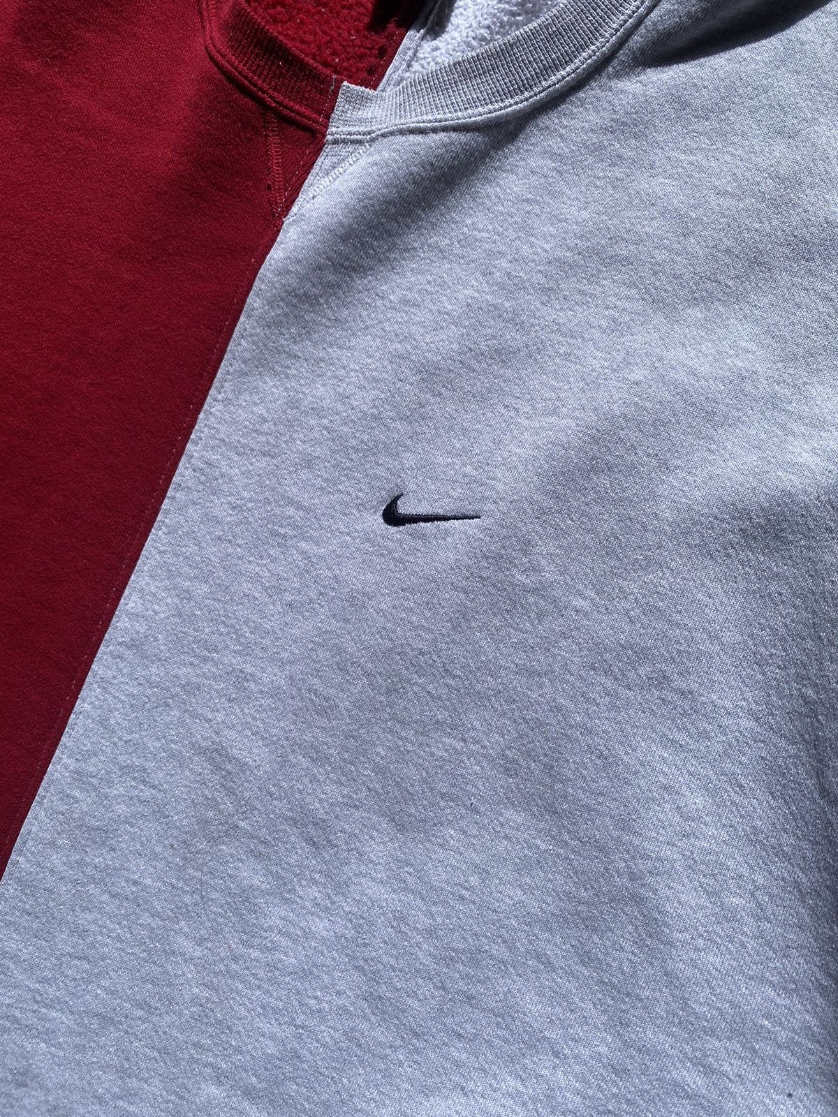 Nike Half & Half Nike Sweater Size US XL / EU 56 / 4 - 3 Thumbnail