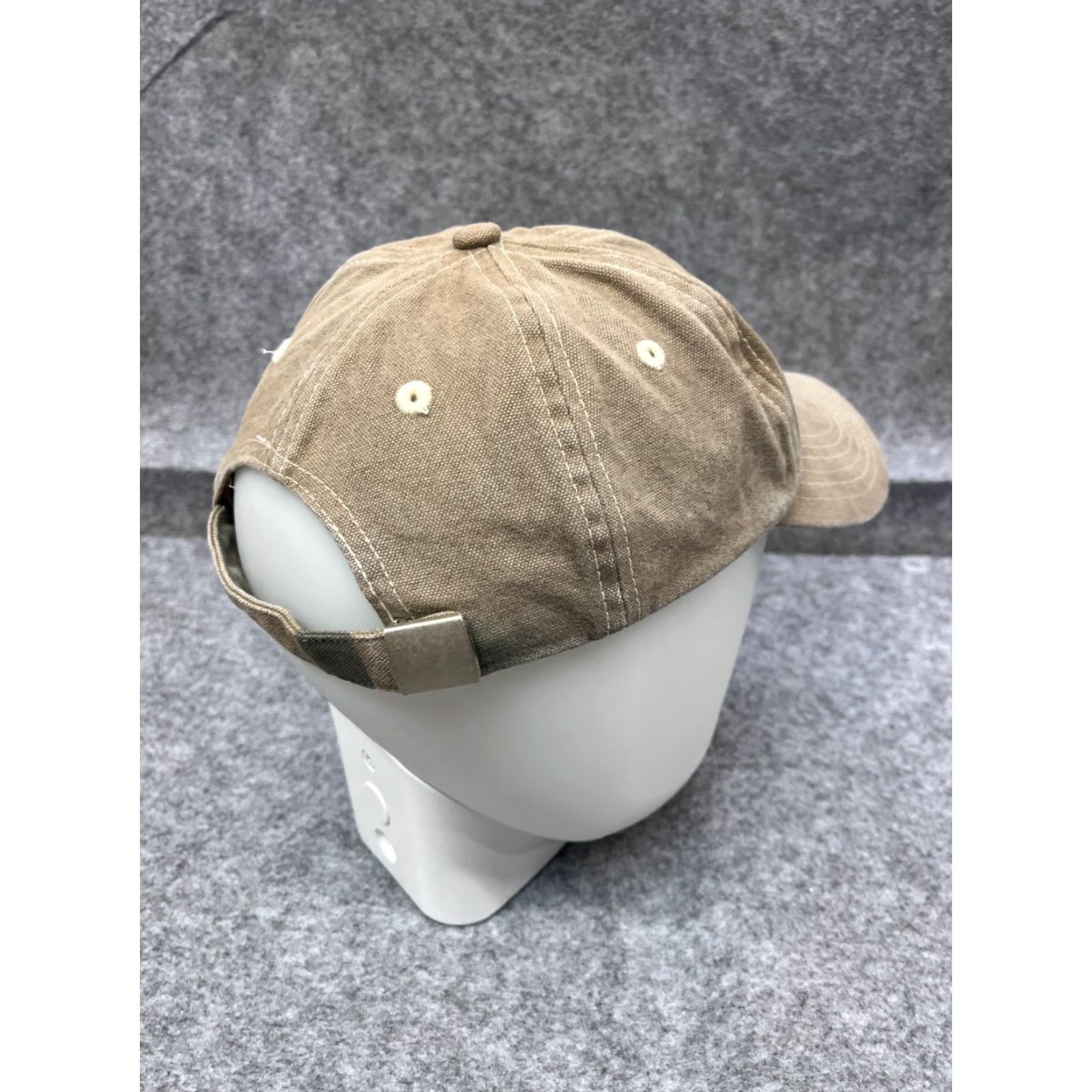 Vintage B.U.M. Equipment Hat Cap Thread Back Adult One Size Gray Cotton Street Fashion Size ONE SIZE - 7 Thumbnail