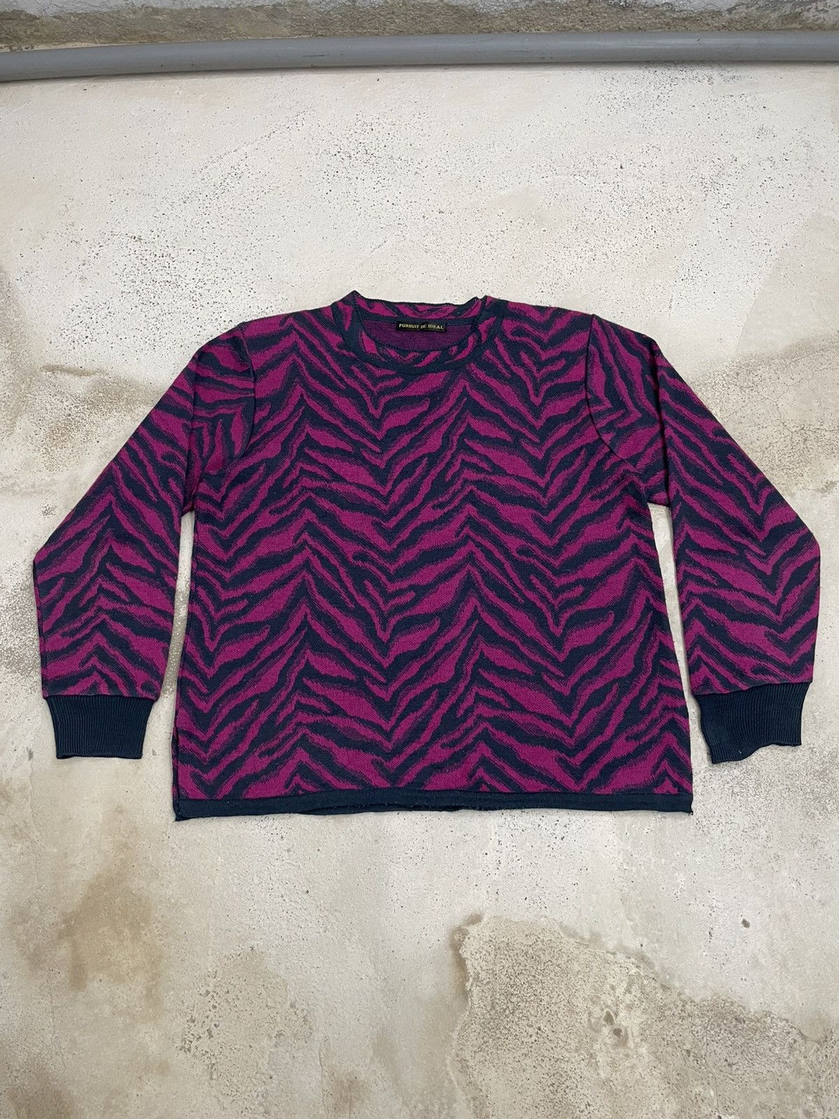 Designer Pursuit de Ideal Knitwear Sweatshirt 3D Japanese Motive Size US M / EU 48-50 / 2 - 1 Thumbnail