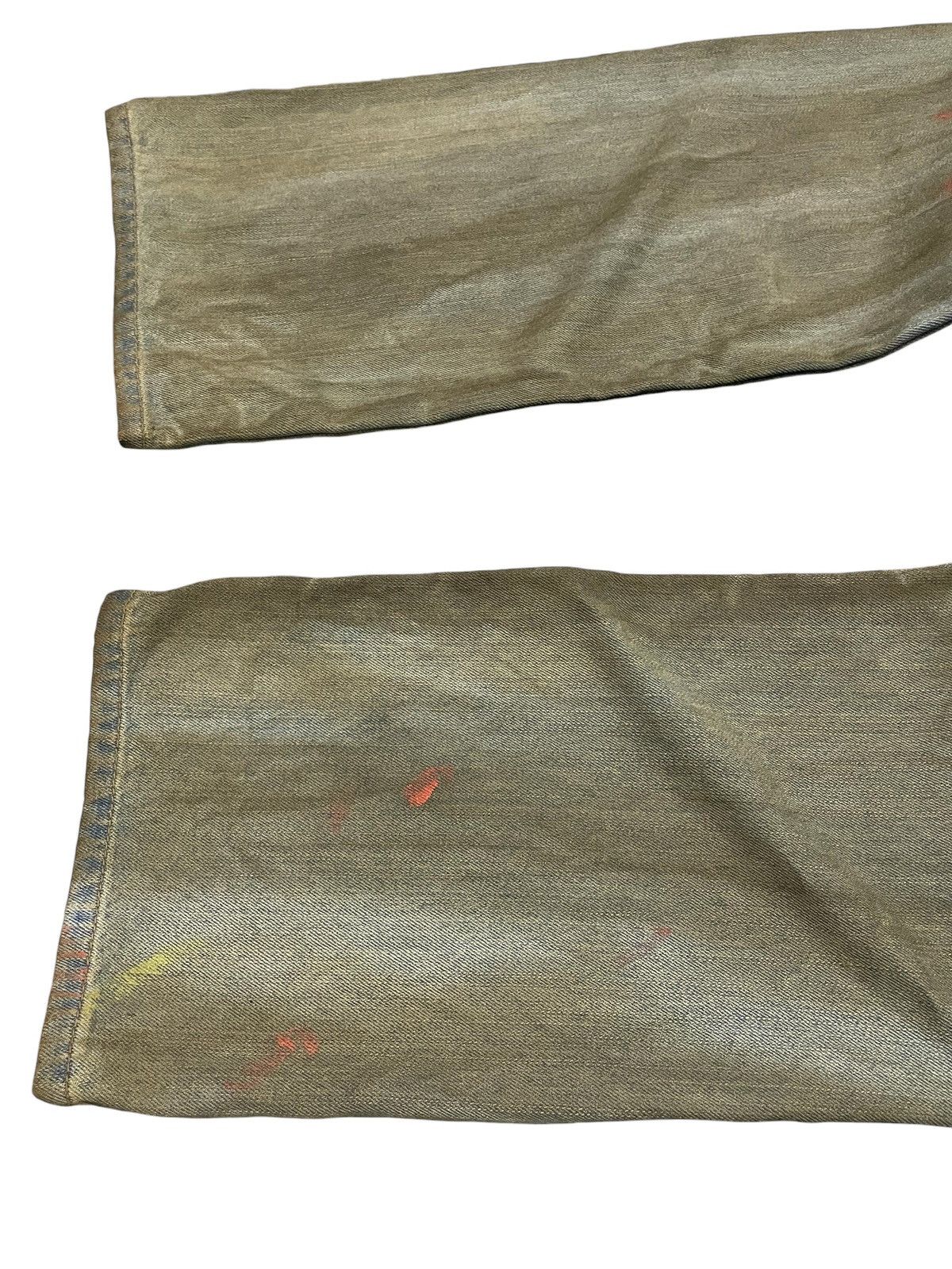 Japanese Brand × Junya Watanabe Junya Watanabe Style Patch Work Mud Wash Trompel’oiel Jeans Size US 30 / EU 46 - 19 Thumbnail