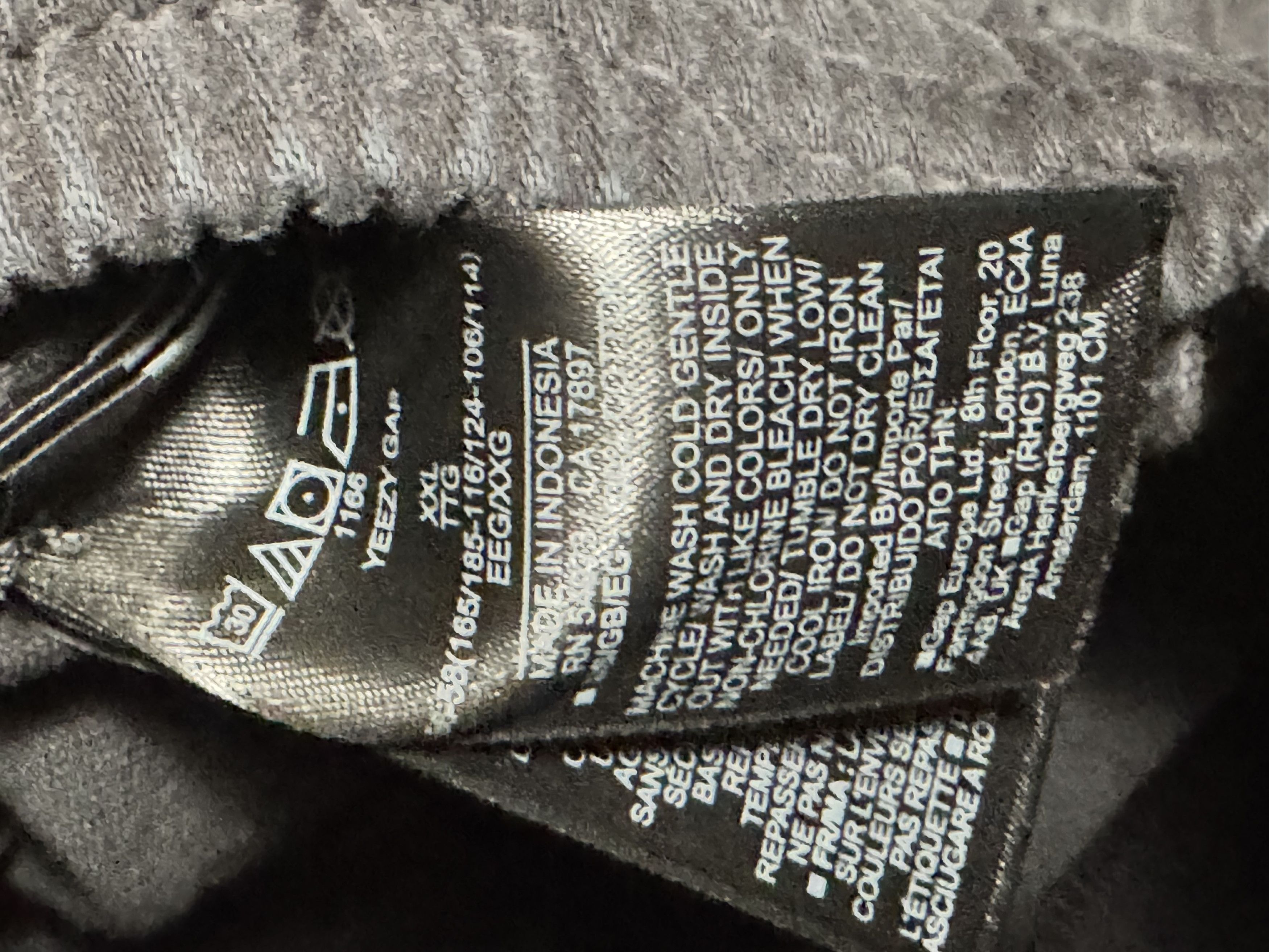 Balenciaga × Gap × Yeezy NWOT Yeezy GAP H12 Sateen Cargos sz XXL Size US 38 / EU 54 - 6 Thumbnail