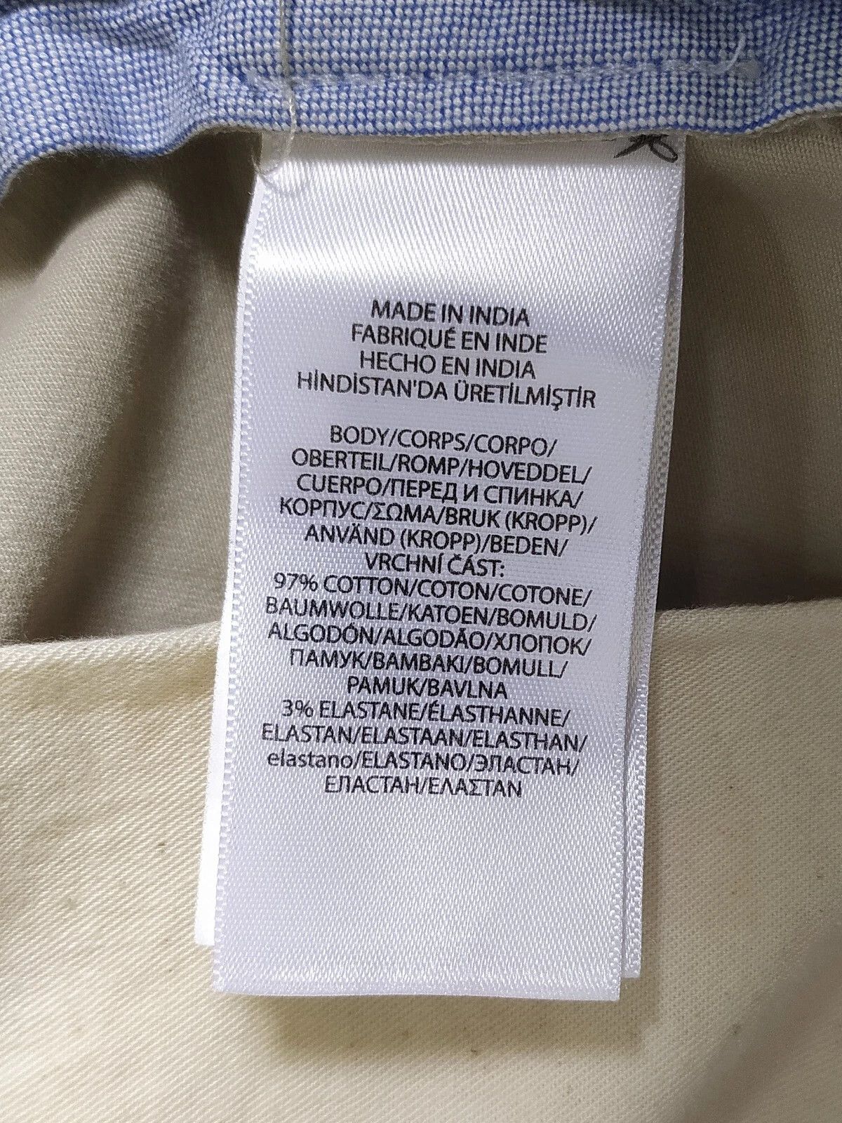Polo Ralph Lauren Polo Ralph Lauren Slim Stretch Fit Chino Trouser FTP 0004 Size US 29 - 7 Thumbnail