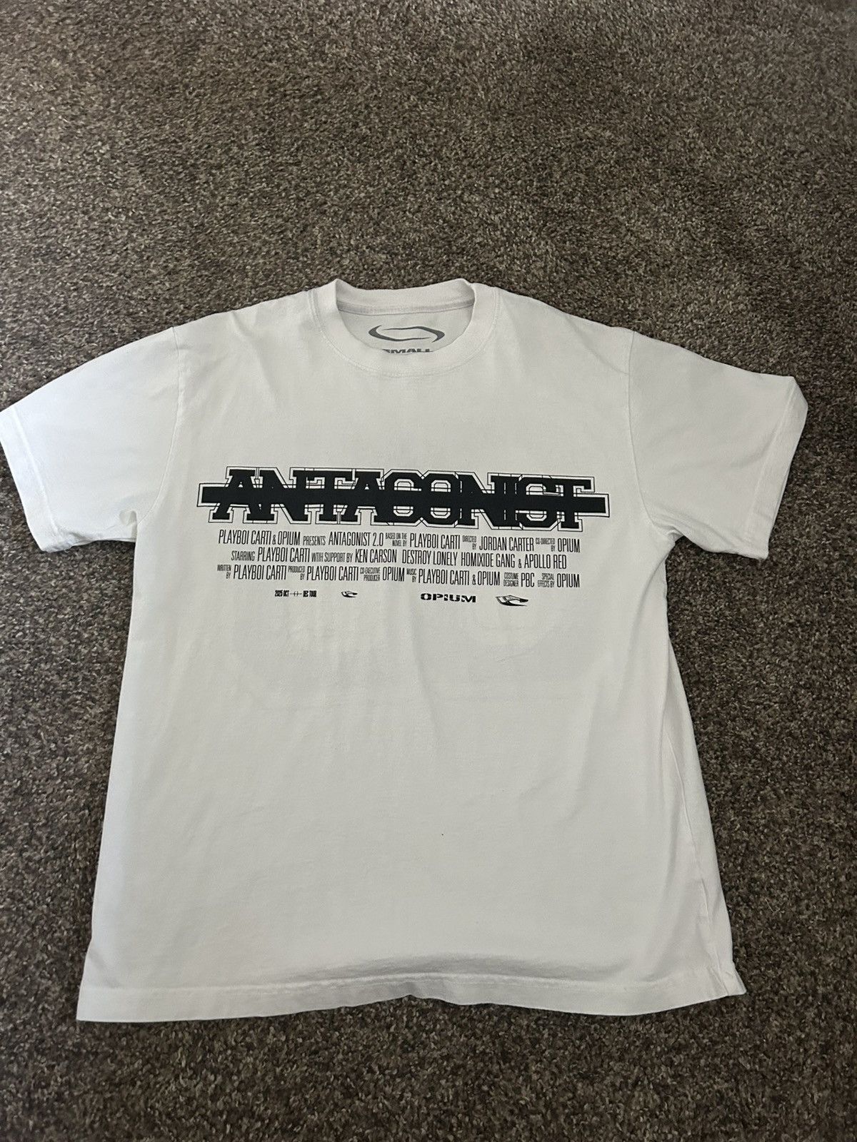 Playboi Carti Antagonist carti tour merch Size US S / EU 44-46 / 1 - 1 Thumbnail