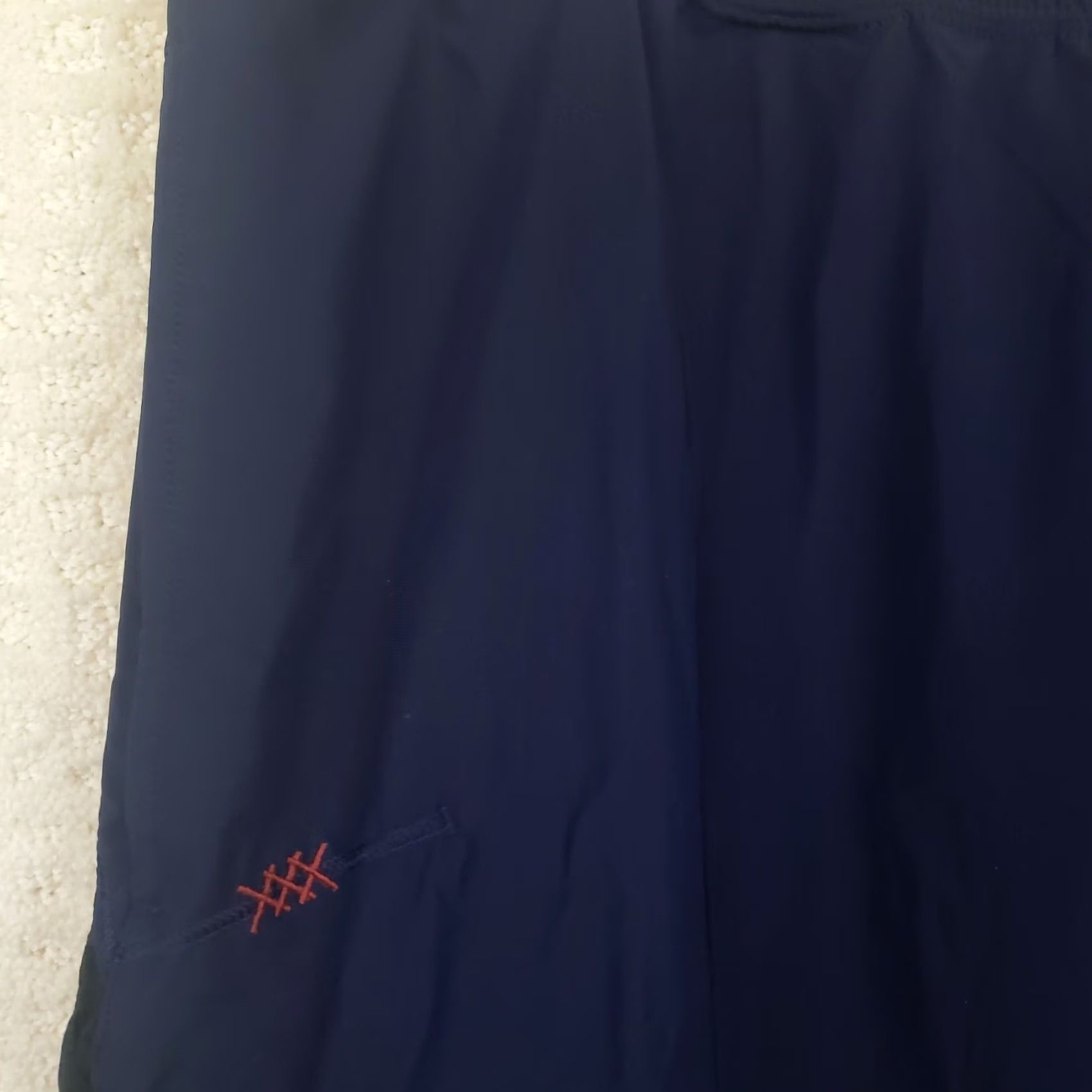 Rhone Rhone Athletic Running Shorts Men's 2XL Blue Drawstring Pockets 9in Inseam Stretch New Size US 39 - 3 Thumbnail
