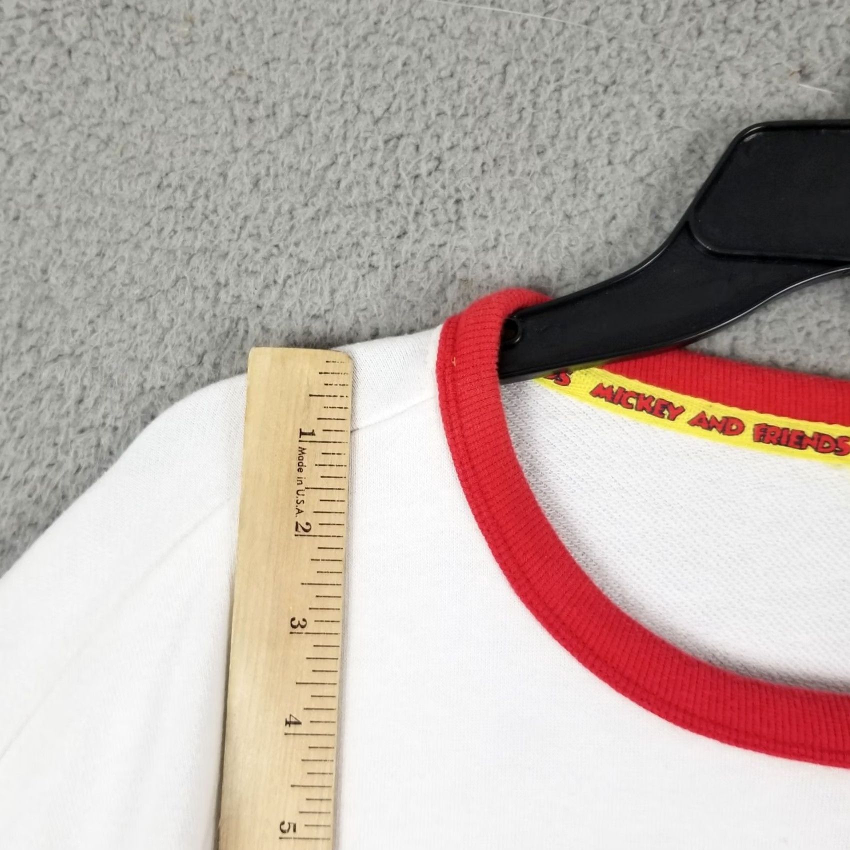 Disney Disney Sweatshirt Adult Large 21X23 White Crew Neck Embroidered Mickey Mouse Goofy Minnie Disney Logo Unisex Shirts Size US L / EU 52-54 / 3 - 3 Thumbnail
