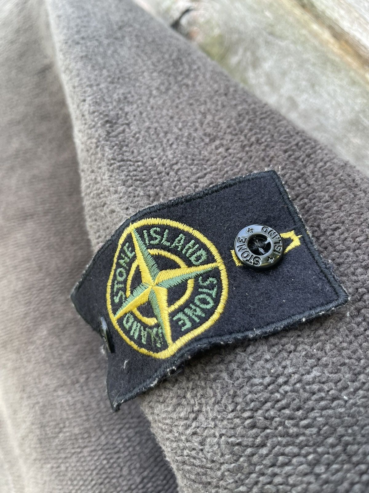 Stone Island Stone Island AW2003 Vintage Olive 1/4 Zip Sweater – L Size US L / EU 52-54 / 3 - 18 Thumbnail