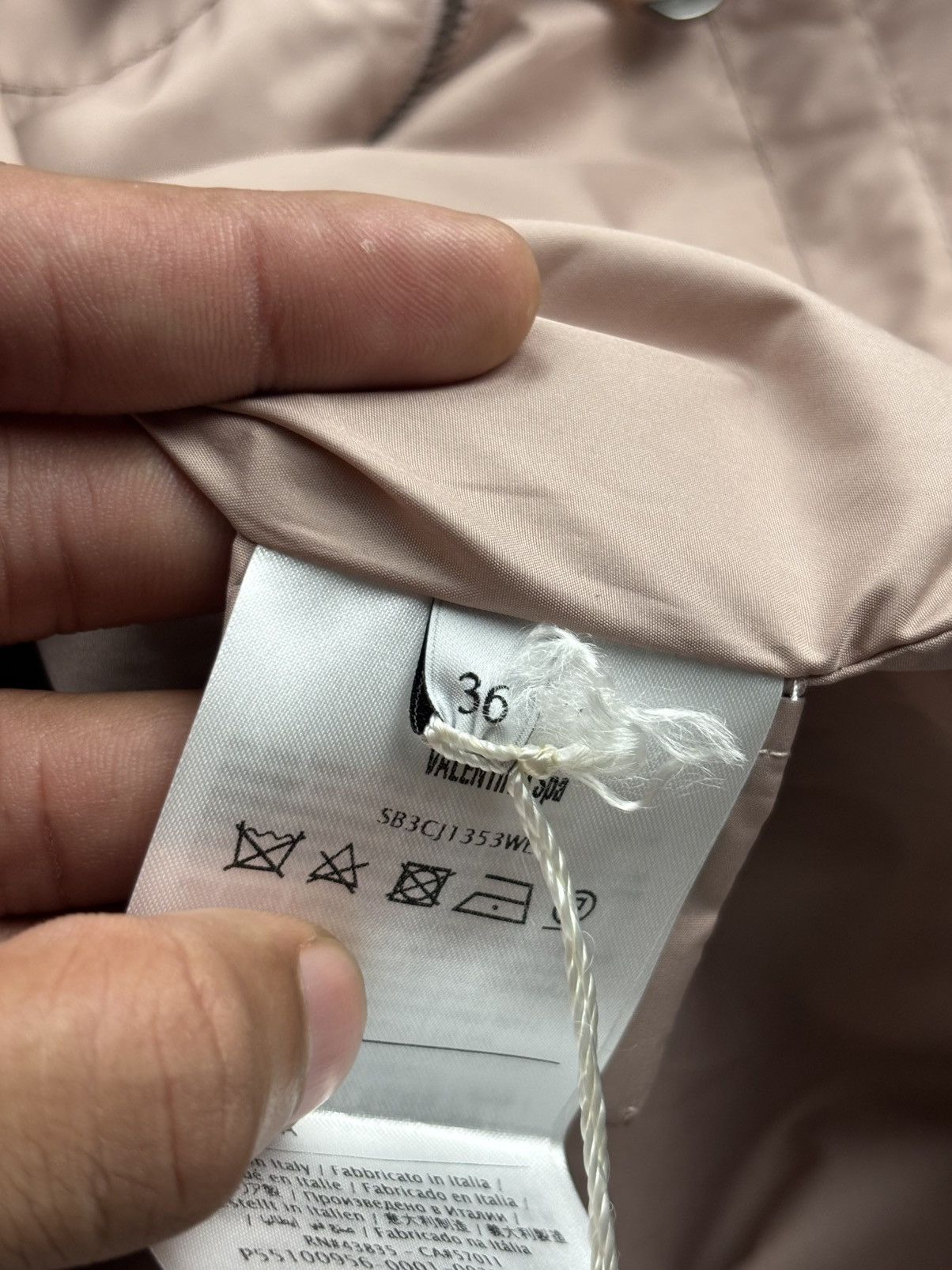 Valentino Valentino Oversized Windbreaker Size XS / US 0-2 / IT 36-38 - 9 Thumbnail