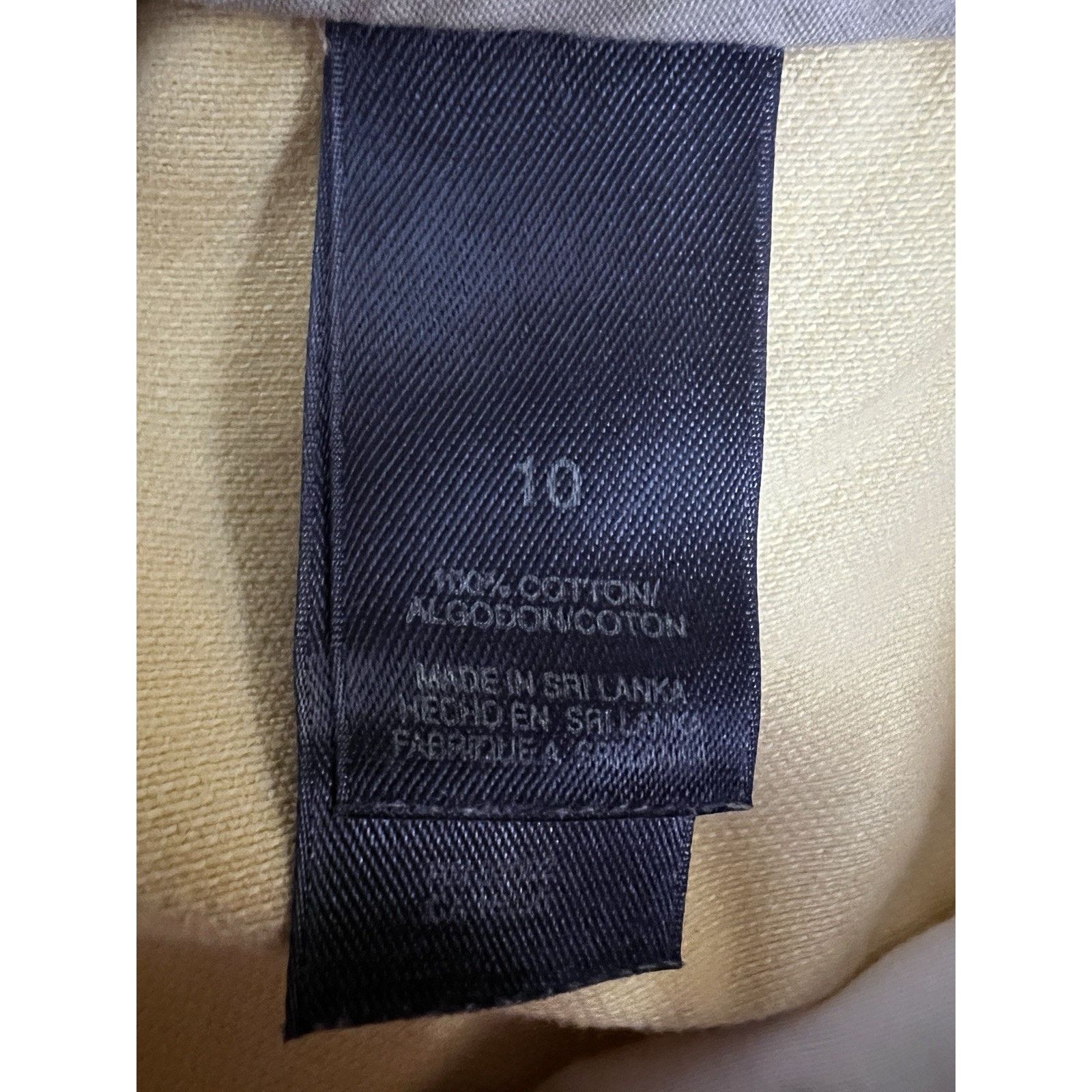 Liz Claiborne Liz Claiborne Audra Yellow Denim Crop Denim Ankle Pants 10 Size 32" / US 10 / IT 46 - 8 Thumbnail