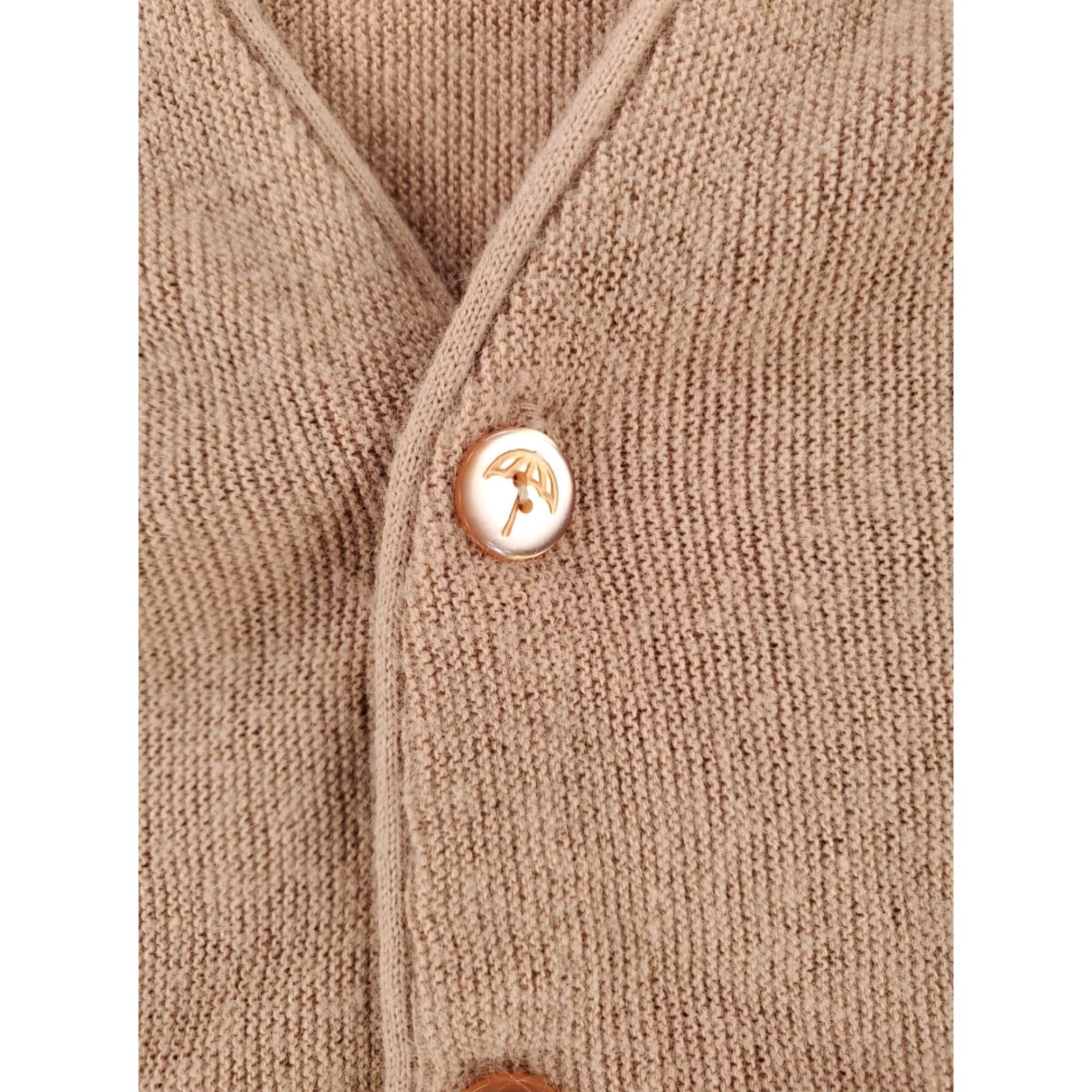 Vintage VINTAGE Arnold Palmer Robert Bruce Tan Cardigan Sweater Mens L Size US L / EU 52-54 / 3 - 3 Thumbnail