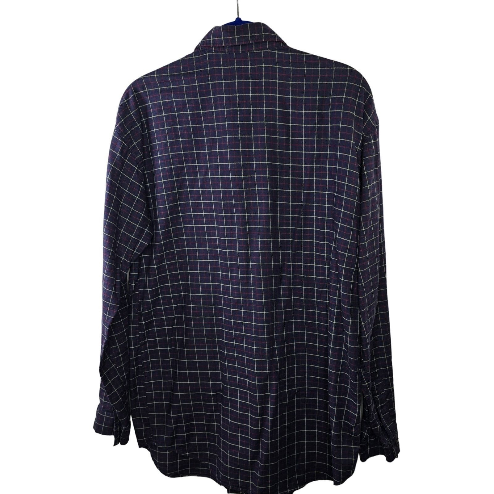 Versace Jeans Couture Versace Jeans Couture Blue Plaid Button-up Shirt Size US M / EU 48-50 / 2 - 8 Thumbnail