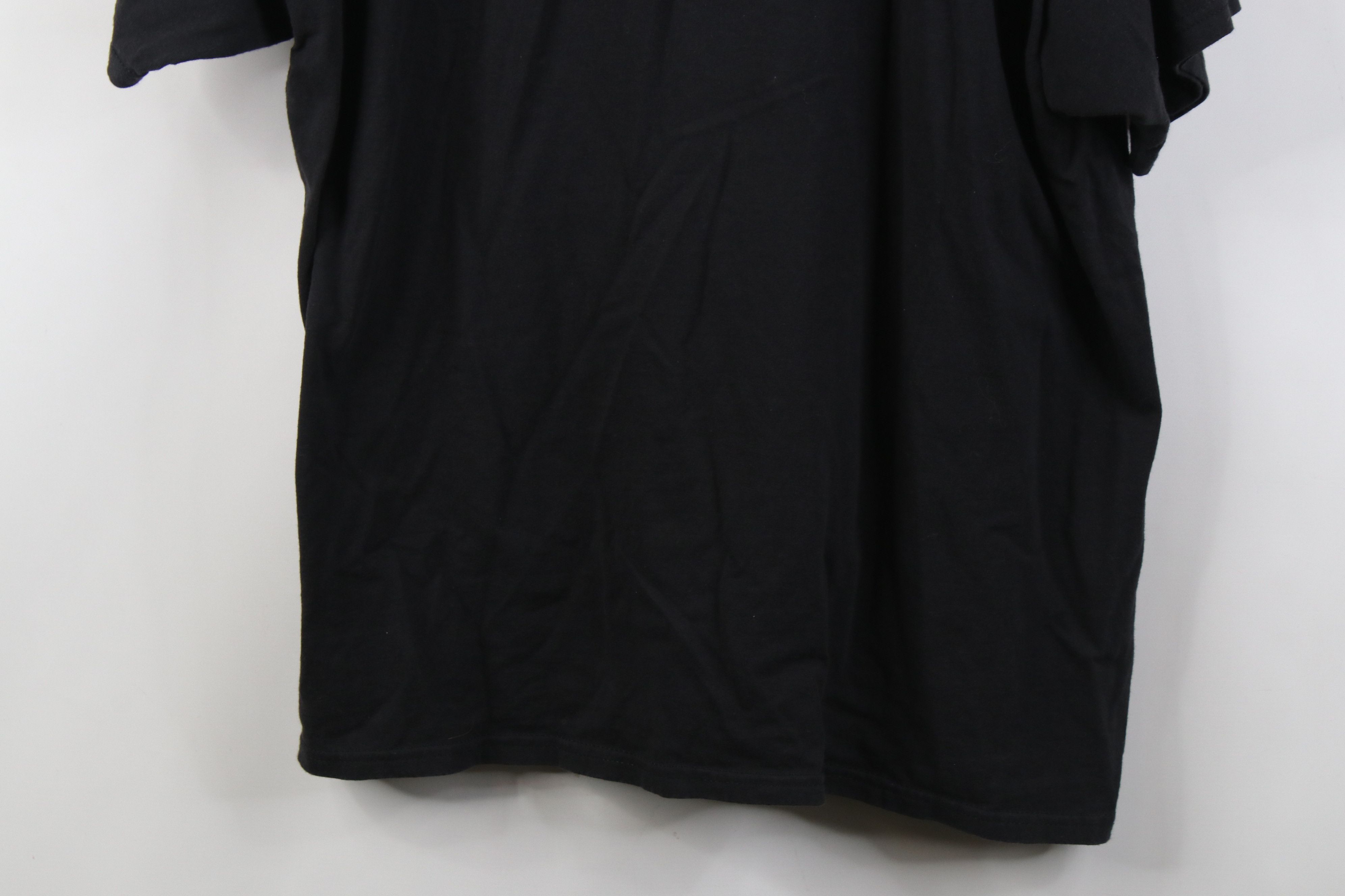 Vintage Vintage 90s Y2K Streetwear Short Sleeve T-Shirt Black Cotton Size US XL / EU 56 / 4 - 3 Thumbnail