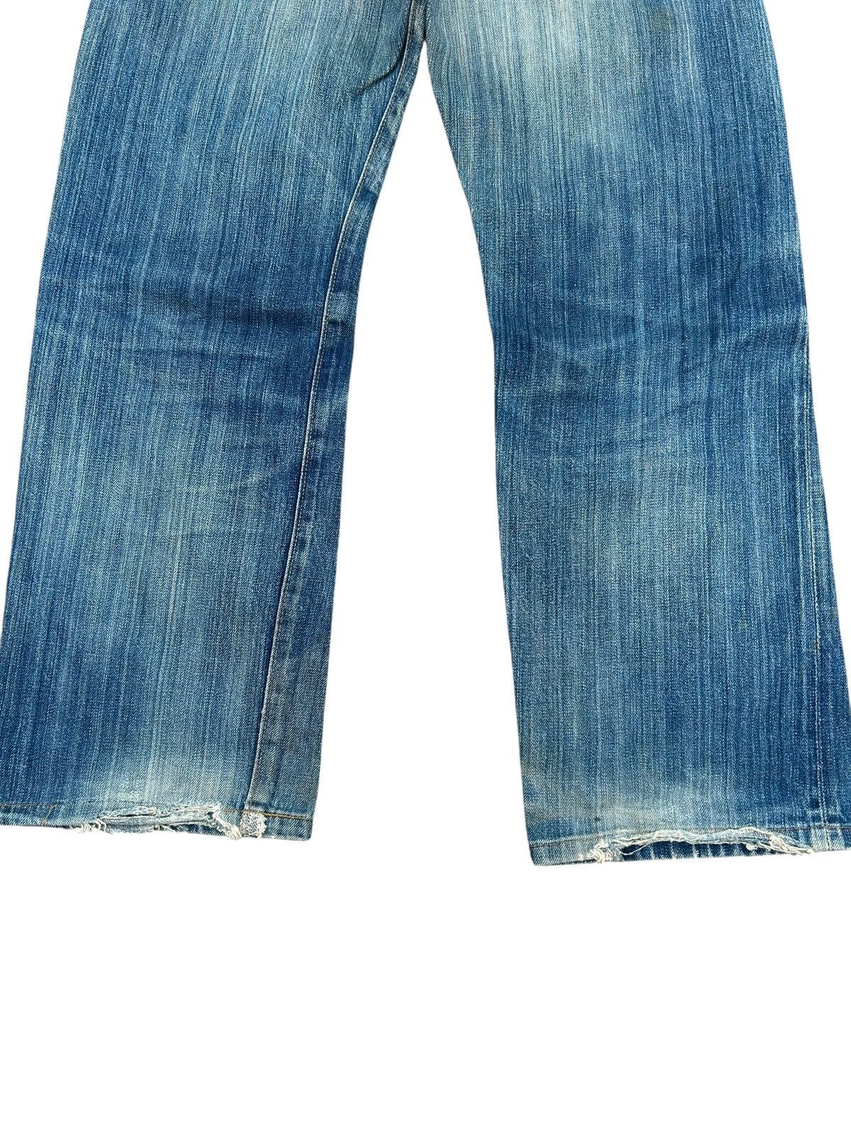 Kapital Thrashed Vintage Bobson Selvedge Denim Jeans Size US 31 - 15 Thumbnail