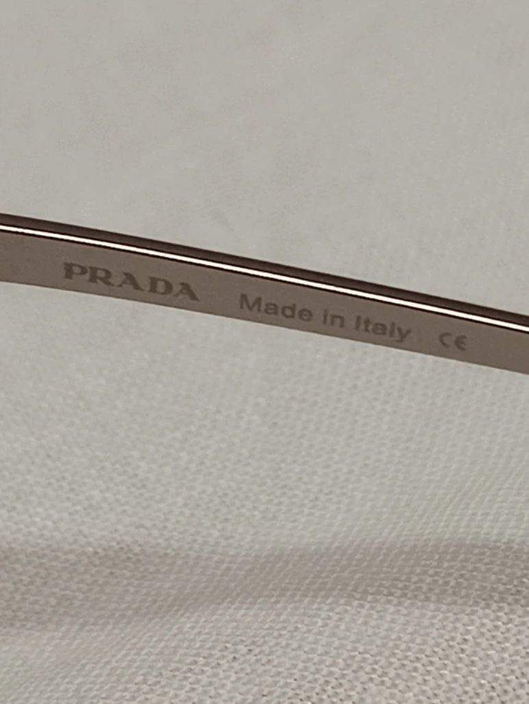 Prada PRADA Sunglasses SPR 58E Wrap Star Rimless Luna Rossa Size ONE SIZE - 6 Thumbnail