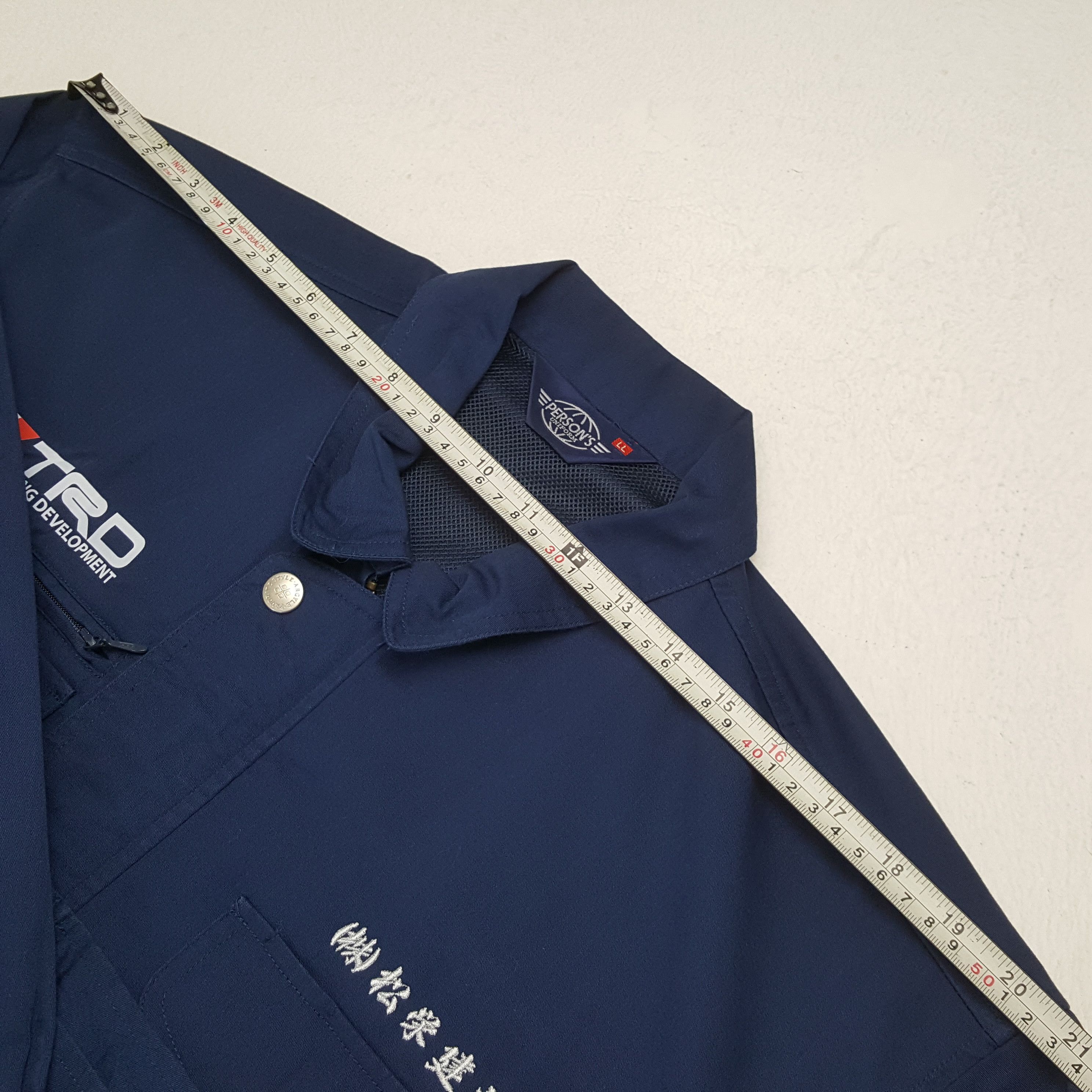 PERSON'S × Vintage Vintage TRD TOYOTA Japan Racing Team Custom Jacket C289N9 Size US L / EU 52-54 / 3 - 6 Thumbnail