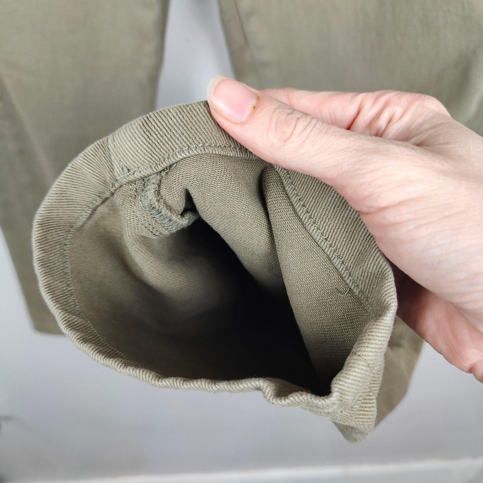Lululemon Peter Manning Travel Jeans Pants Mens 30x26 Khaki Tan Size US 30 / EU 46 - 6 Thumbnail