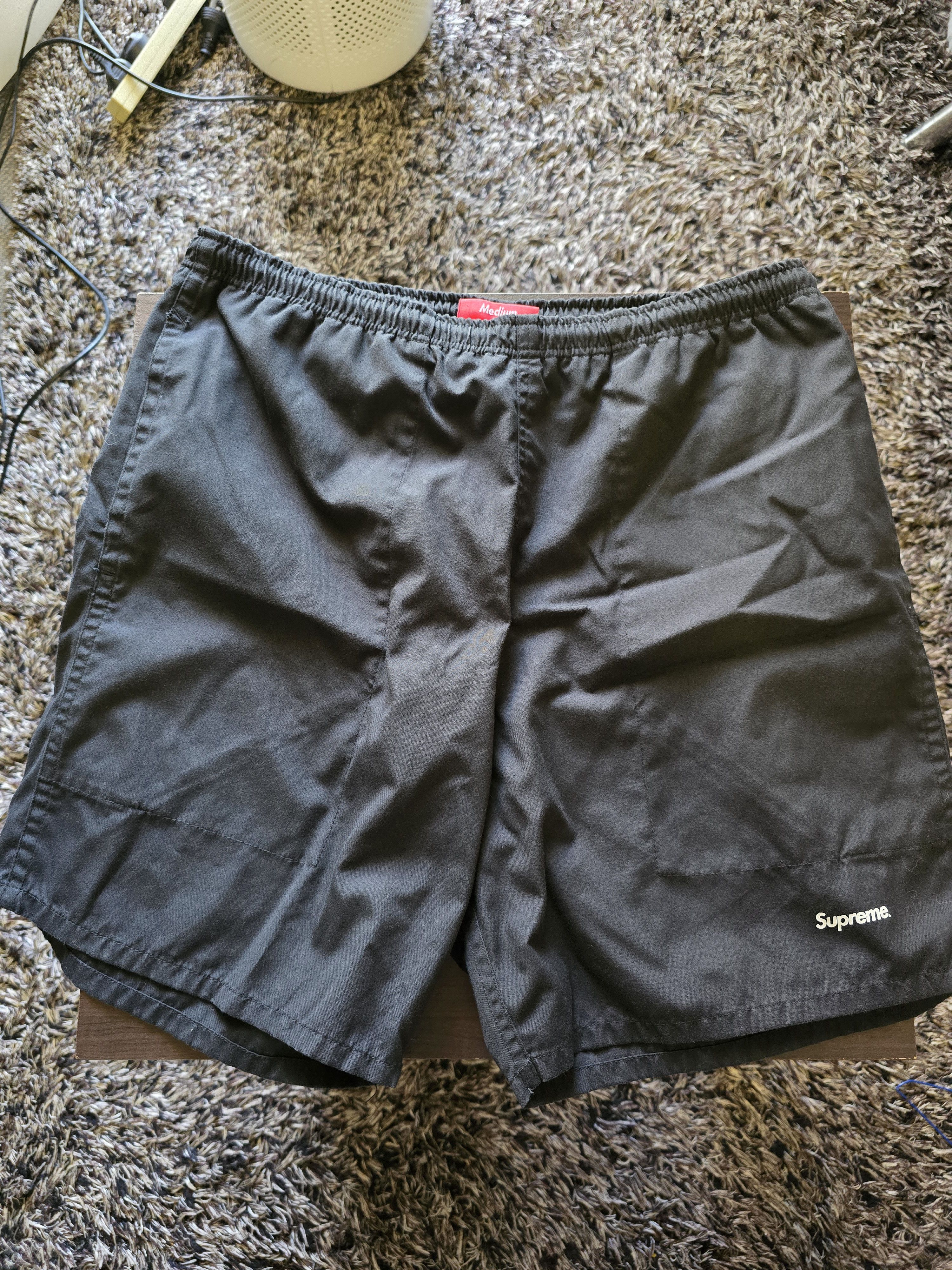Supreme Supreme Mesh Pocket Shorts Black Size US 31 - 2 Thumbnail