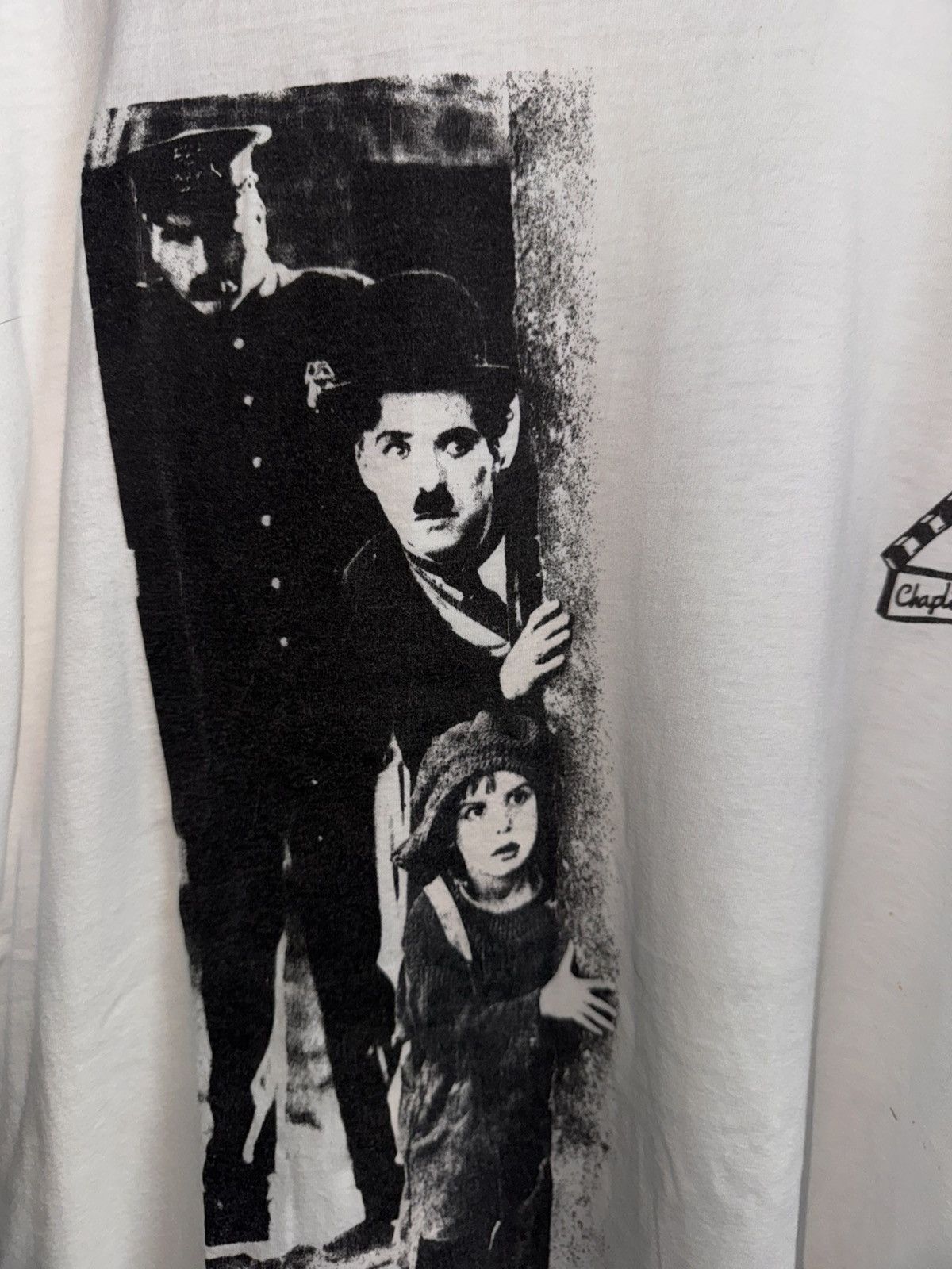 Other 90s vtg Charlie Chaplie The Kid tee Size US L / EU 52-54 / 3 - 2 Thumbnail