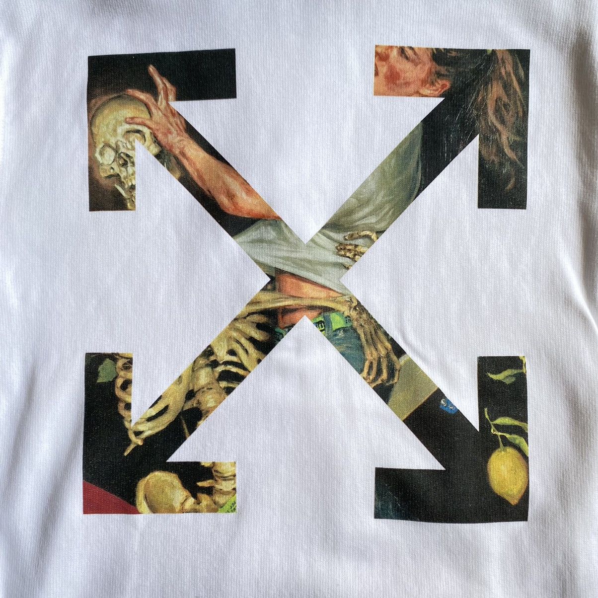 Off-White Off White Pascal Skeleton Painting Hoodie Size US S / EU 44-46 / 1 - 3 Thumbnail