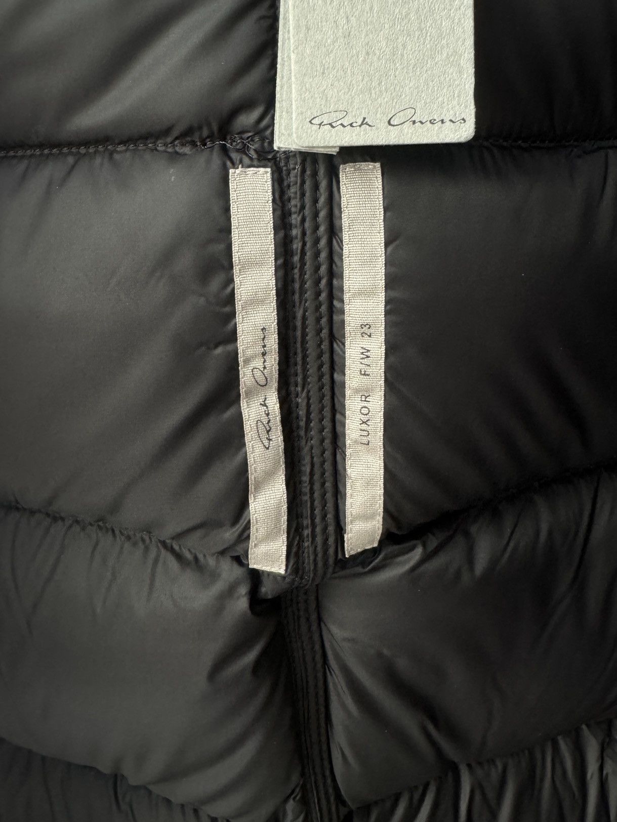 Rick Owens Last Size Rick Owens FW23 Luxor Leather Vest IT 52 Size US L / EU 52-54 / 3 - 8 Thumbnail