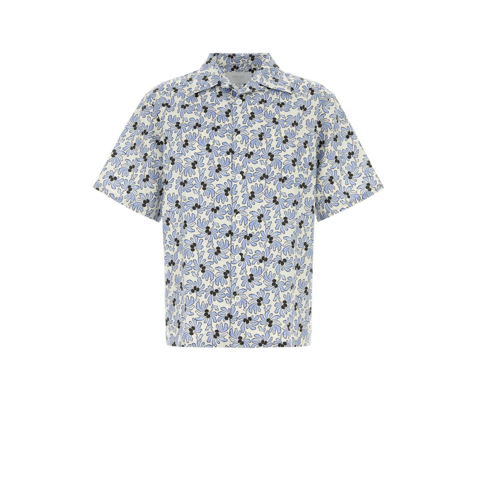 Prada PRADA Multicolor Poplin Shirt New & Authentic (Men's size:XL Size US XL / EU 56 / 4 - 1 Thumbnail