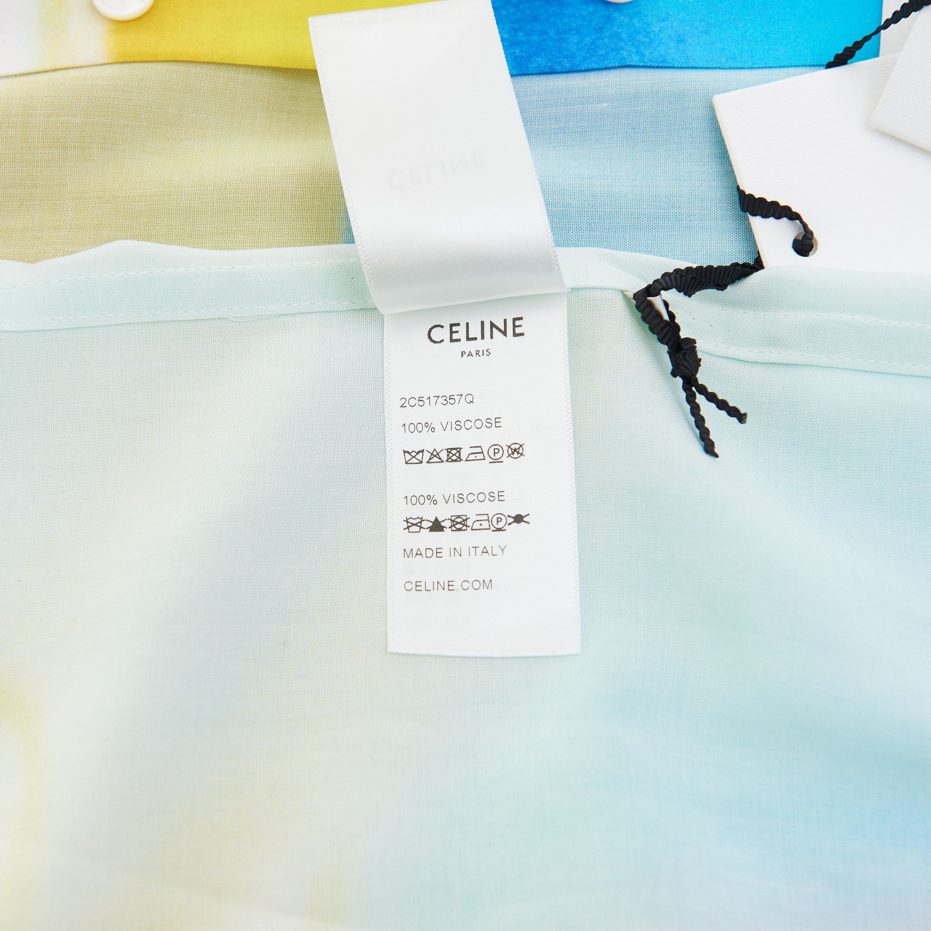 Celine x Marcelo Lavin Collaboration Heavenly Days Print Size 38 Size US S / EU 44-46 / 1 - 11 Thumbnail