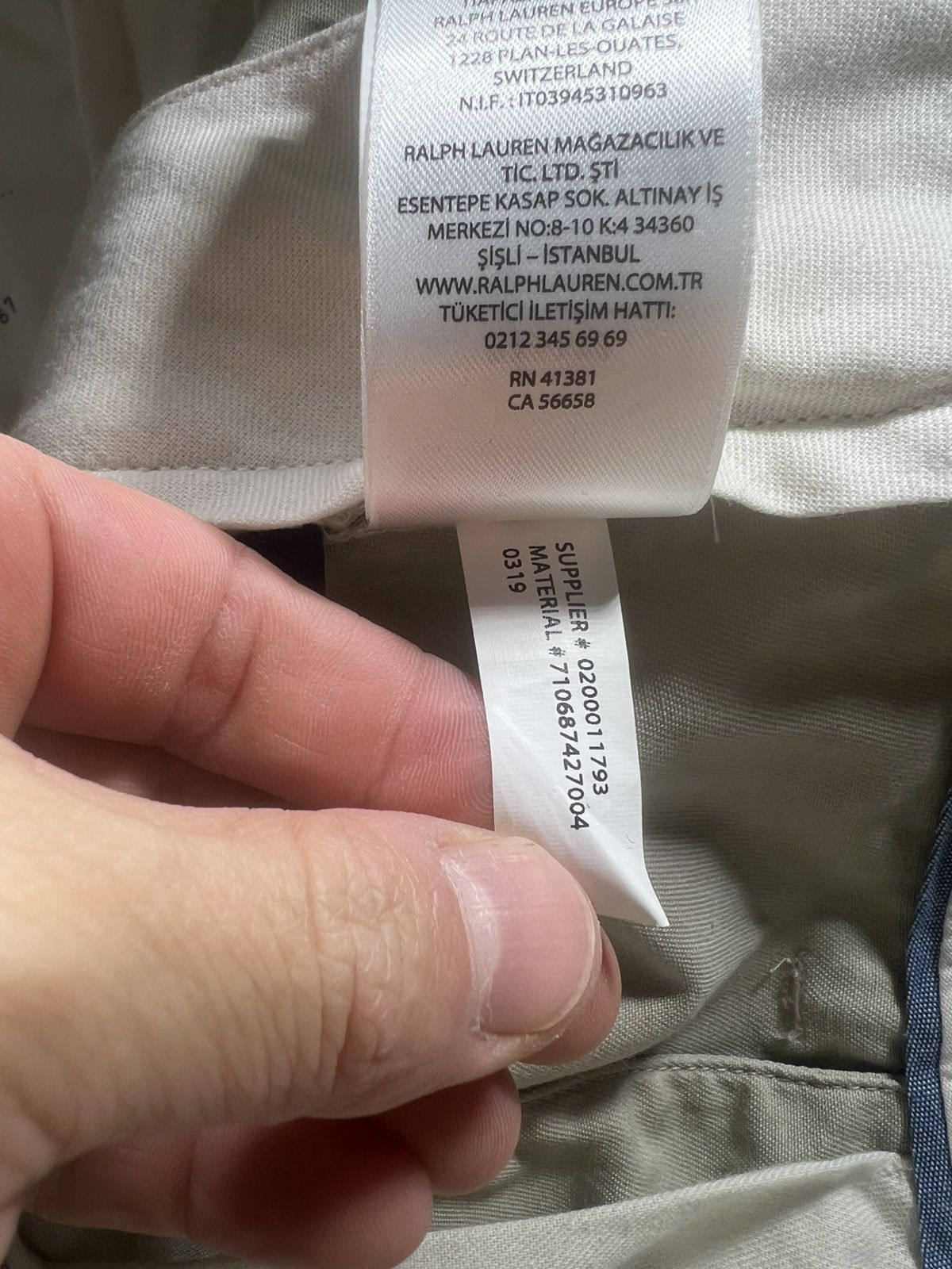 Polo Ralph Lauren Polo Ralph Lauren Chino Pants Men’s 38x30 Khaki Classic Fit Size US 38 / EU 54 - 9 Thumbnail