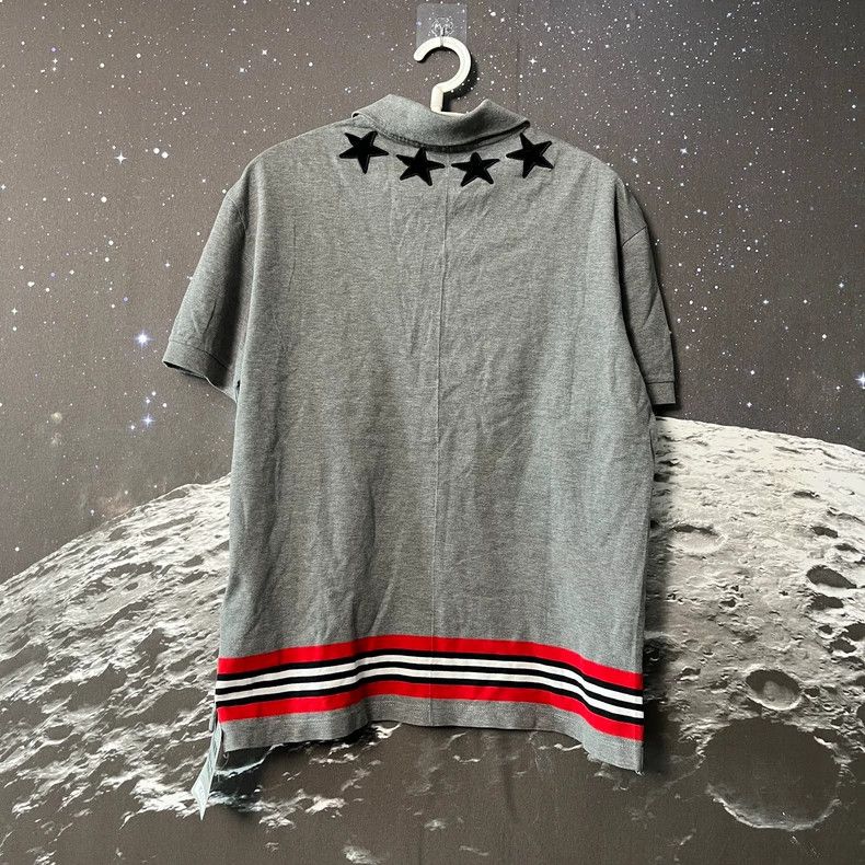 Givenchy Givenchy Grey star T-shirt Size US M / EU 48-50 / 2 - 2 Thumbnail