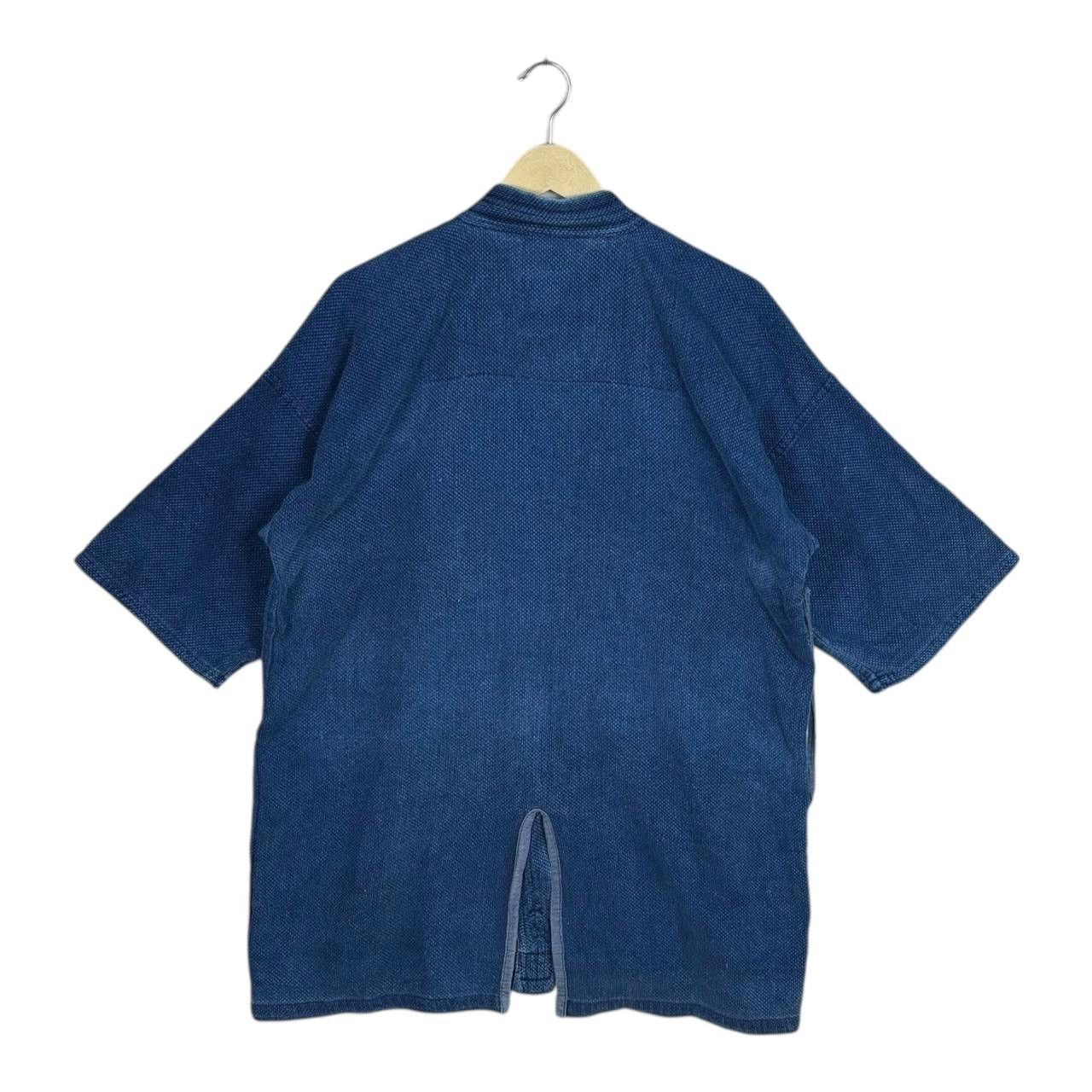 Japanese Brand Vtg Japanese Sashiko Kendo Gi Indigo Jacket Made in Japan Size US M / EU 48-50 / 2 - 2 Thumbnail