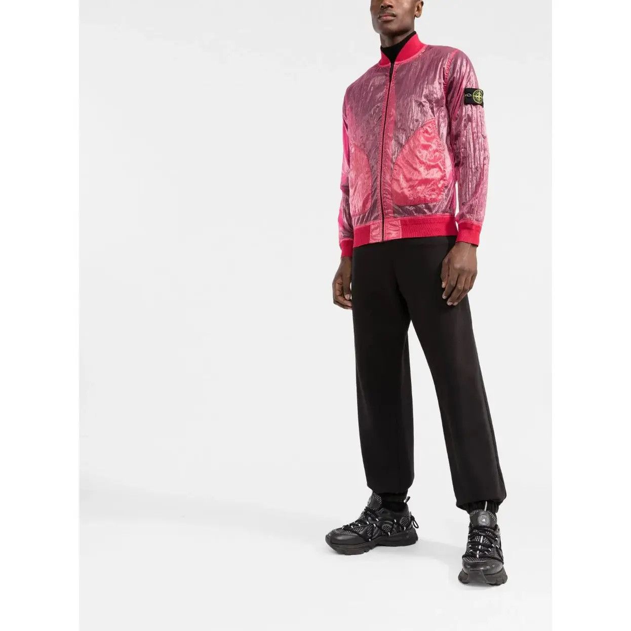 Stone Island semi-transparent bomber jacket Size US S / EU 44-46 / 1 - 9 Thumbnail