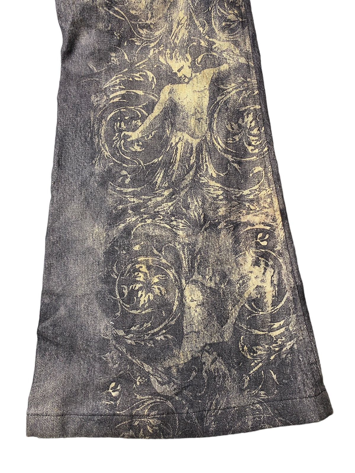 If Six Was Nine 2000's Tornado Mart Flared Tribal Pants Size US 29 - 11 Thumbnail