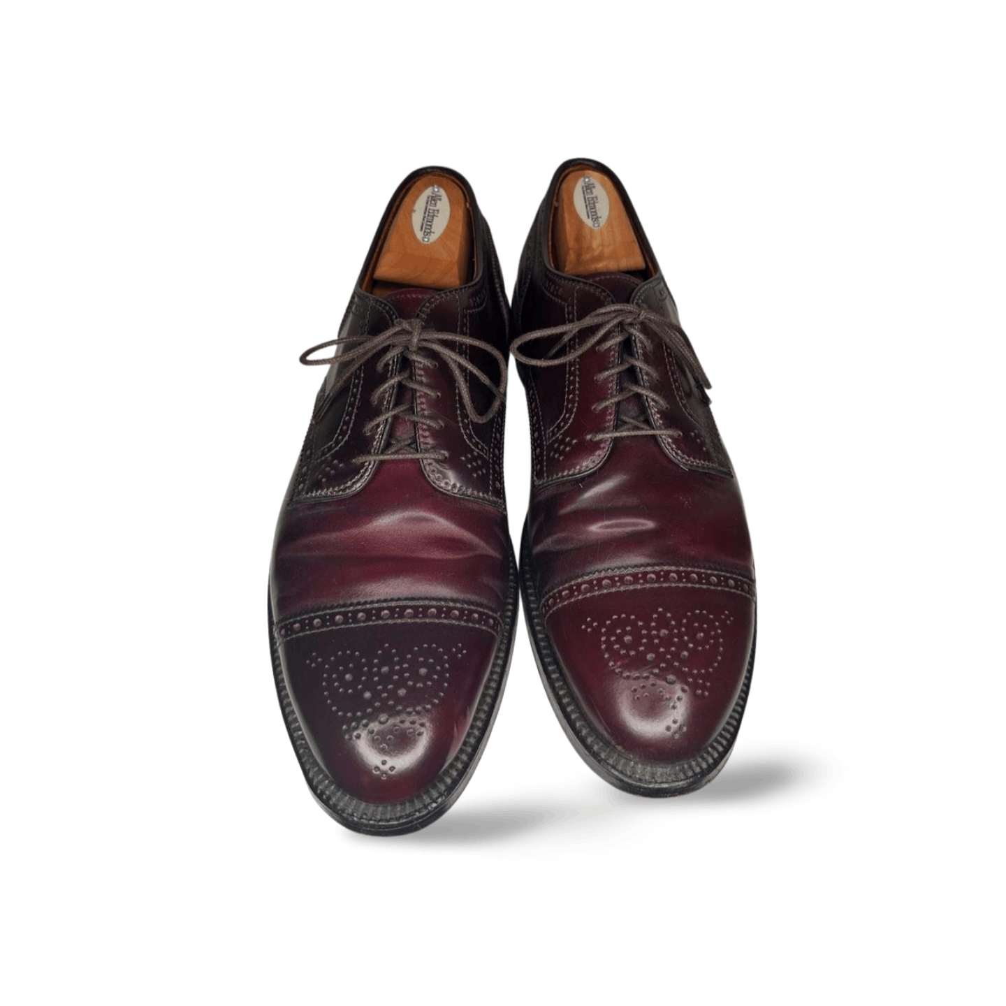 Alden 2145 Cordovan Meballion Cap Toe Color 8 Alden 2145 Shell
