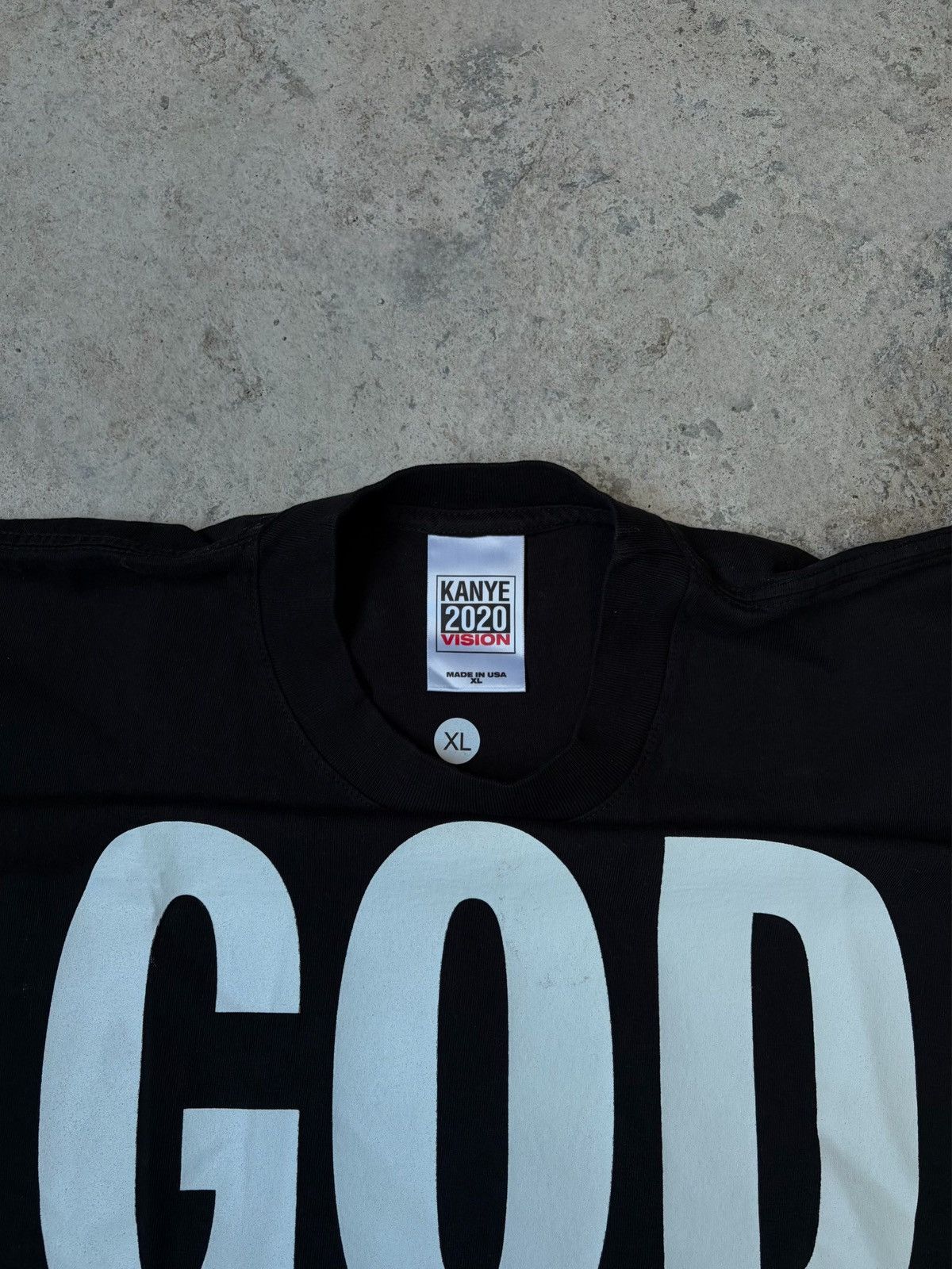 Kanye West 2020 YZY “God Save America” Tee Size US XL / EU 56 / 4 - 3 Thumbnail