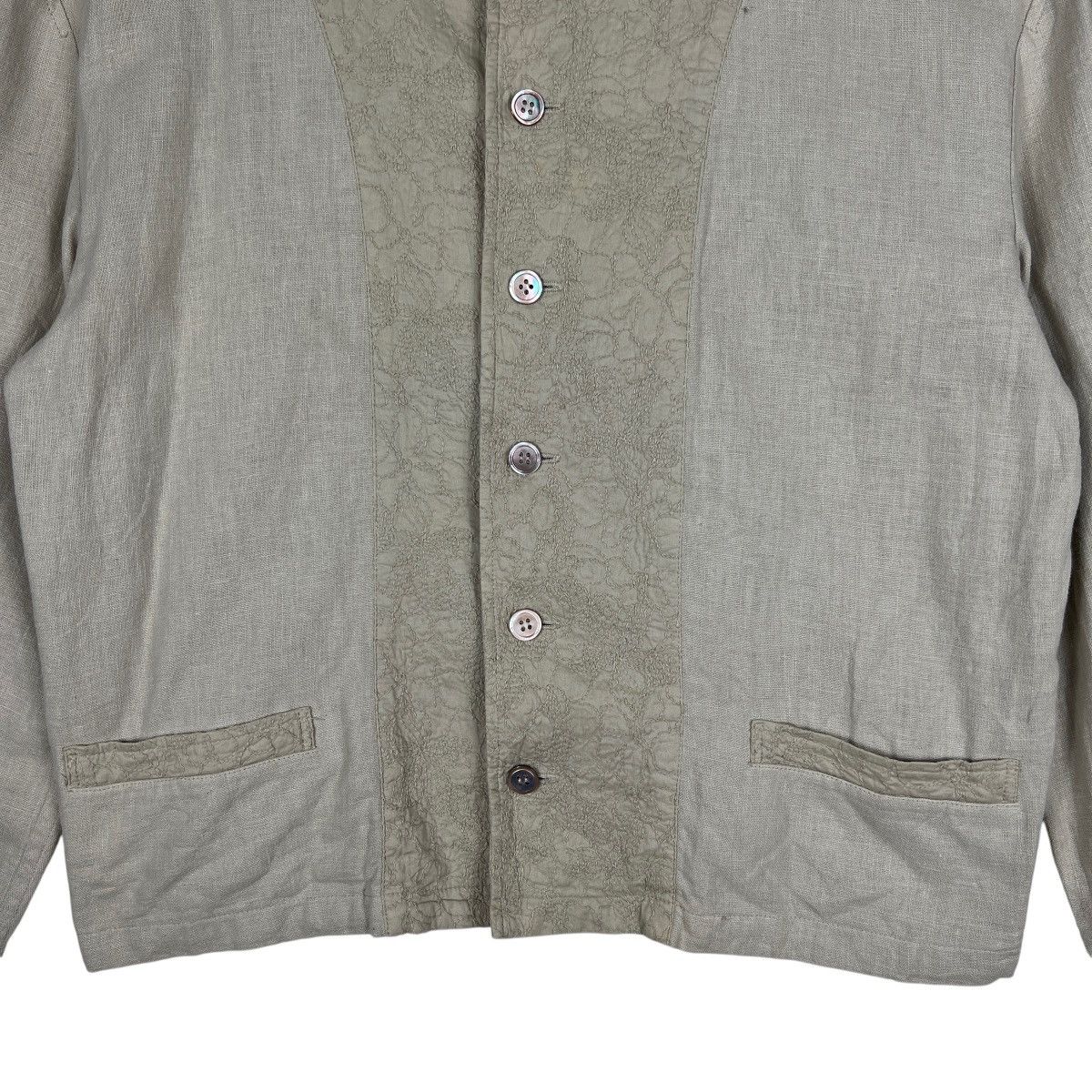 Issey Miyake Issey Miyake Plantation linen Cotton Cropped Jacket Size US M / EU 48-50 / 2 - 7 Thumbnail