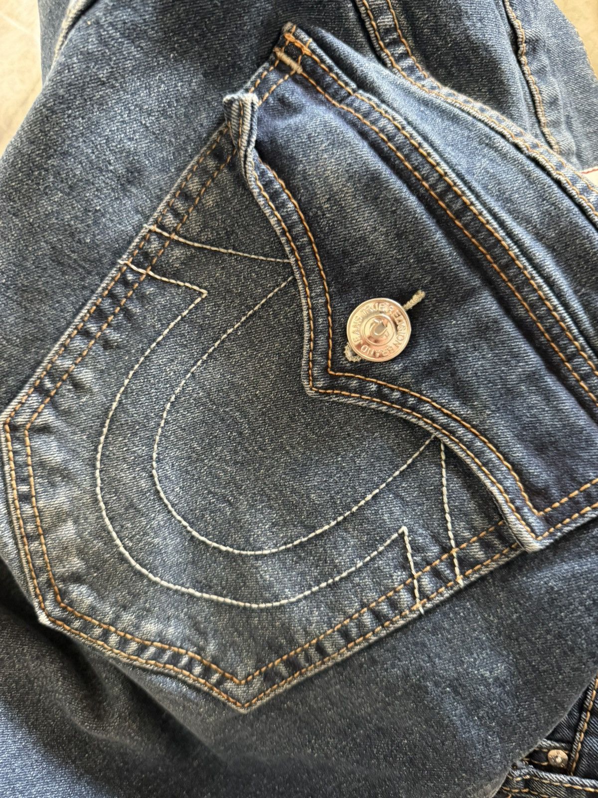 True Religion True religion RICKY SN FLAP STRAIGHT jeans Size US 34 / EU 50 - 3 Thumbnail