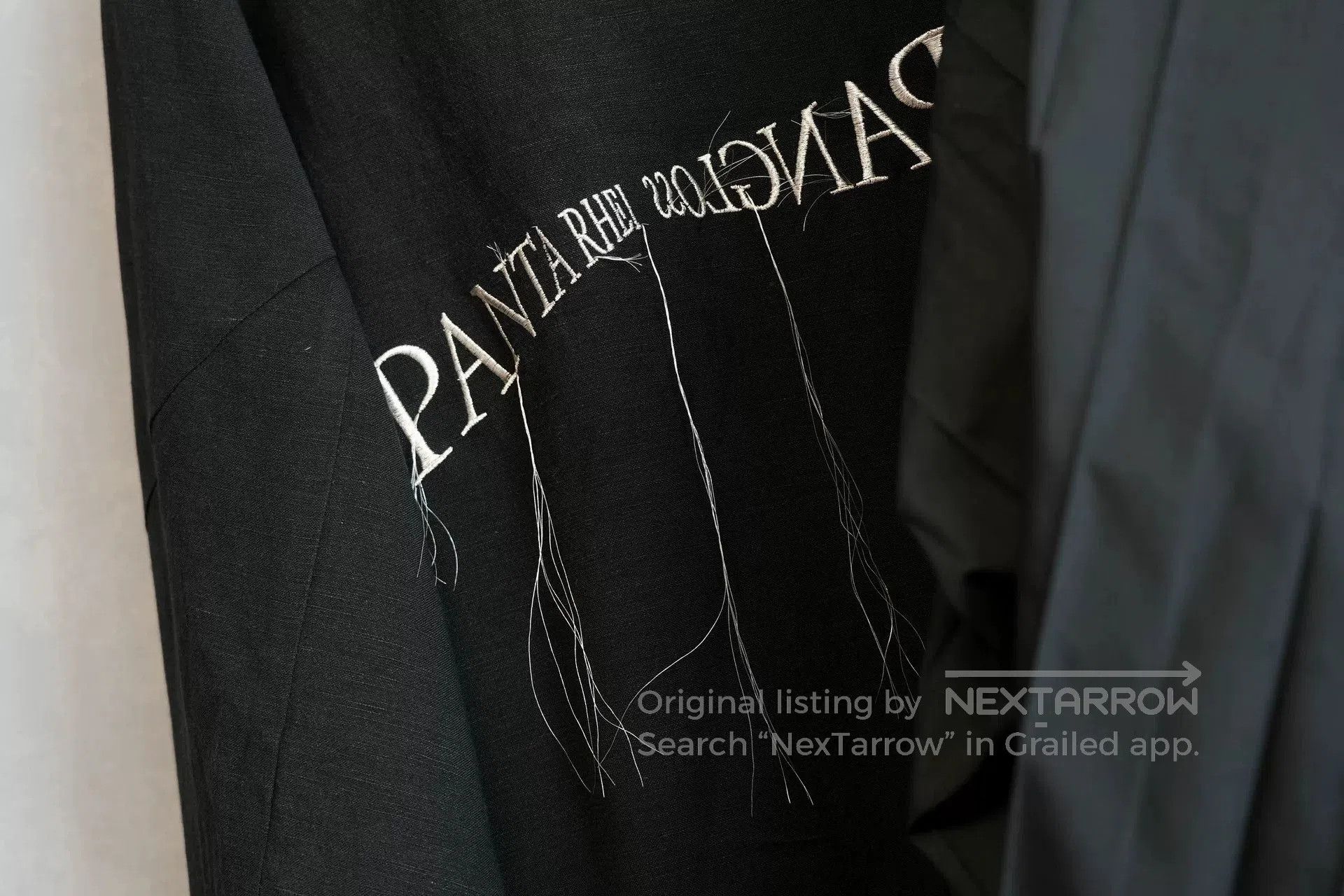 Yohji Yamamoto pleated embroidered jacket by yohji yamamoto. Size M / US 6-8 / IT 42-44 - 7 Thumbnail