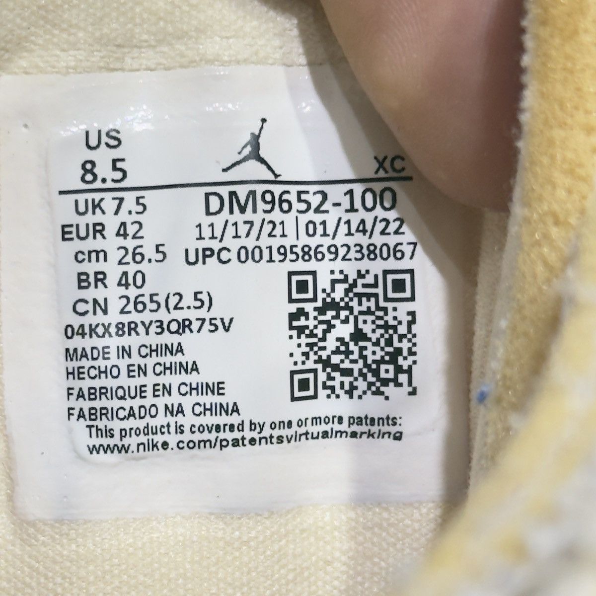 Jordan Brand Jordan 1 mid se craft " inside out " Size US 8.5 / EU 41-42 - 5 Thumbnail