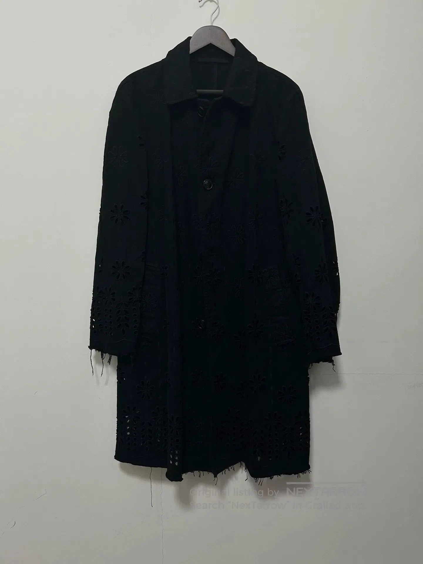 Dries Van Noten Dries Van Noten 18AW Floral Cutout Coat. Size US M / EU 48-50 / 2 - 2 Thumbnail